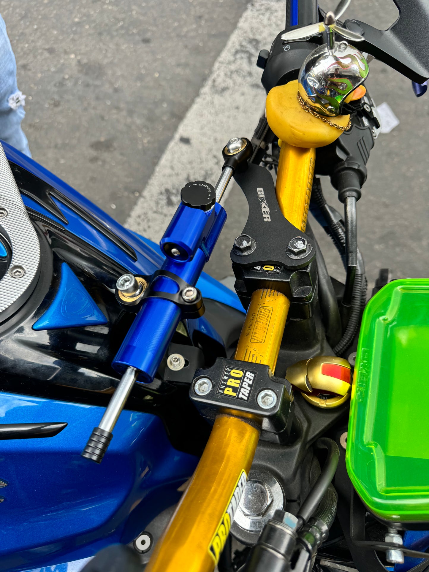 ESTABILIZADOR DE DIRECCION SUZUKI GIXXER 150-250 NAKED