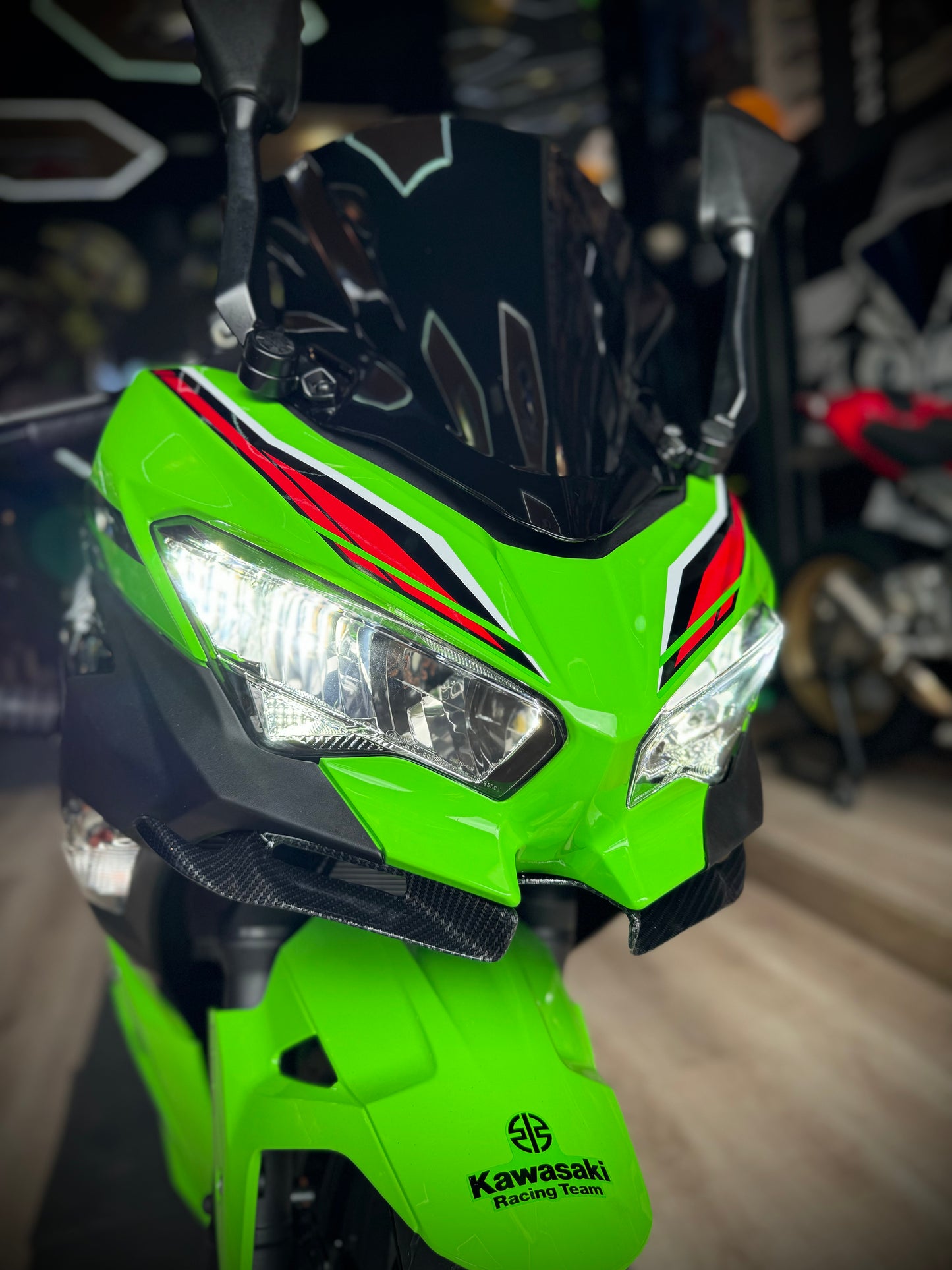 ALERON WINGLET IMPORTADO KAWASAKI NINJA400
