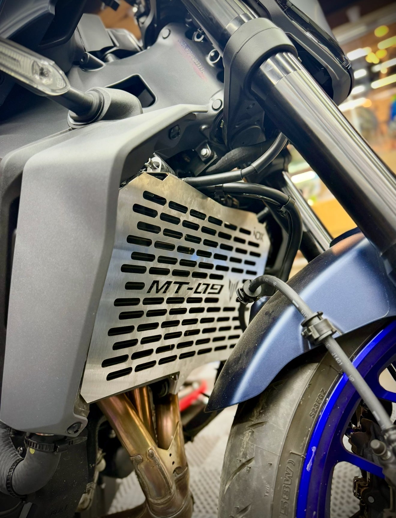 PROTECTOR DE RADIADOR YAMAHA MT09