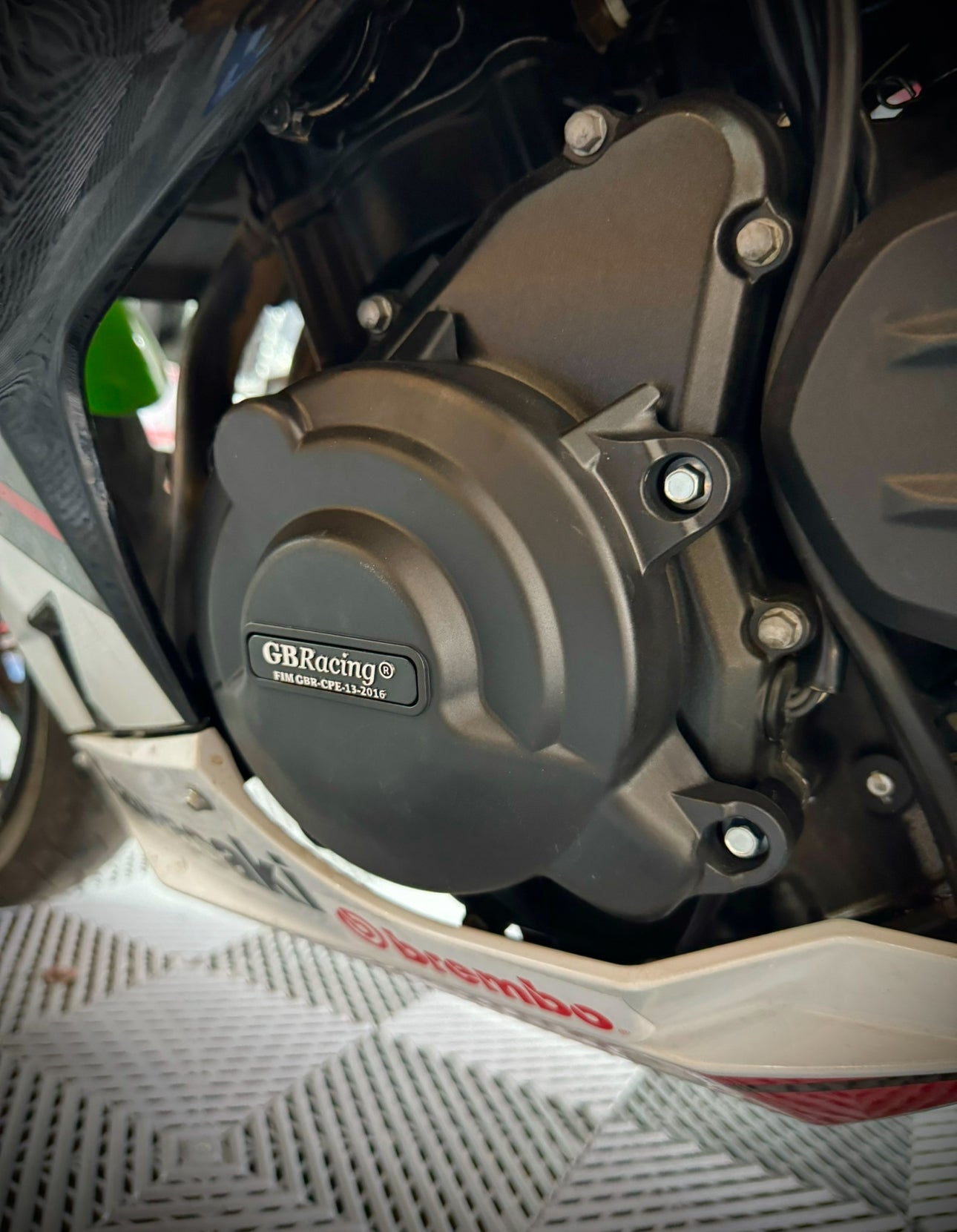 SLIDERS CUBIERTA DE MOTOR KAWASAKI NINJA400