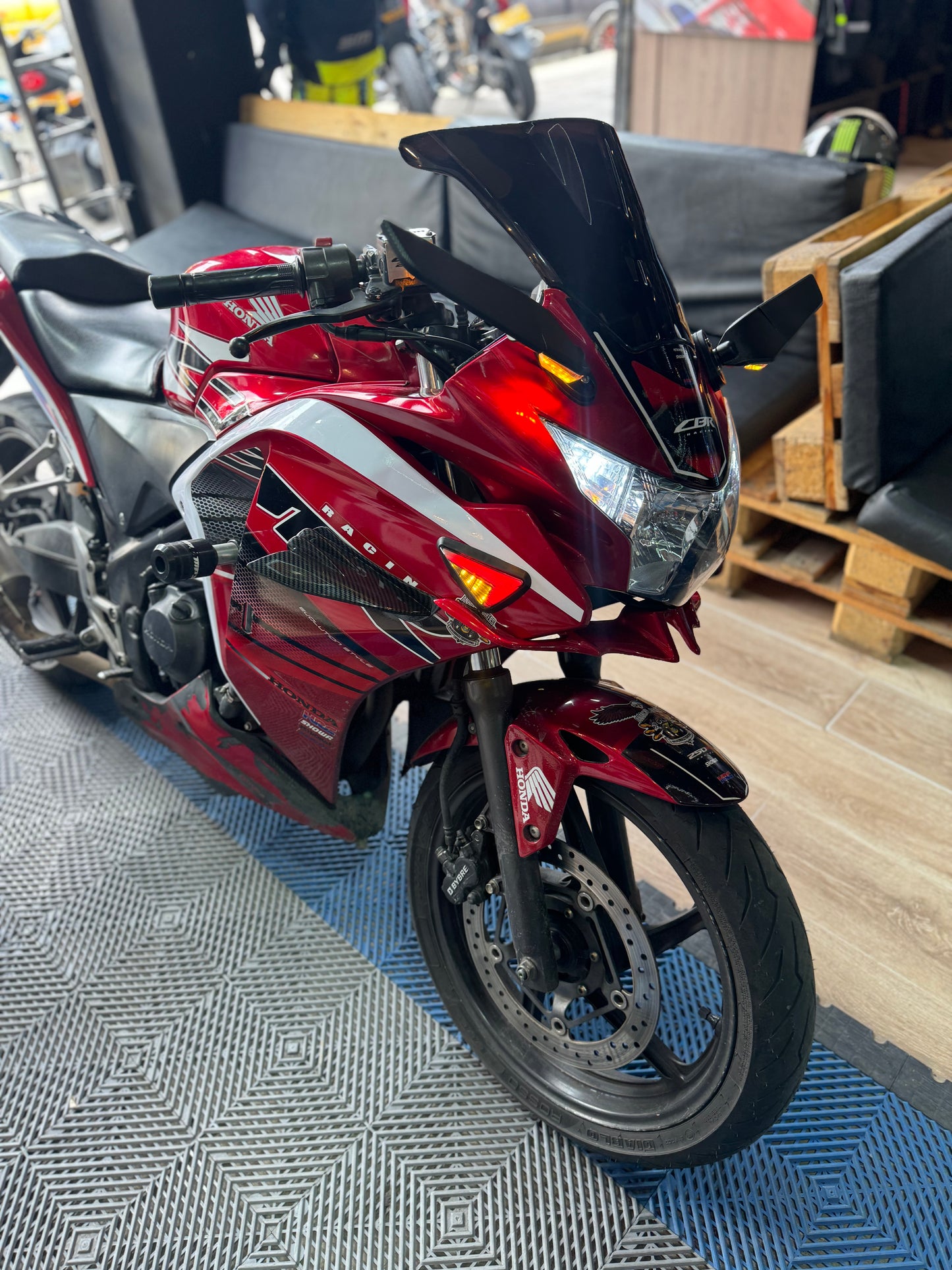 ESPEJOS ALERON HONDA CBR250