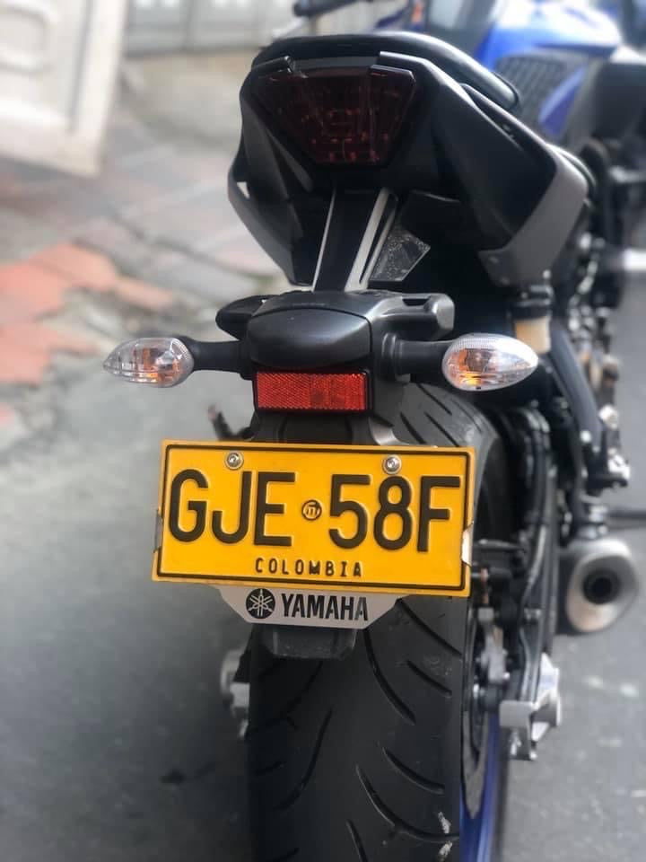 PROTECTOR DE PLACA YAMAHA MT07