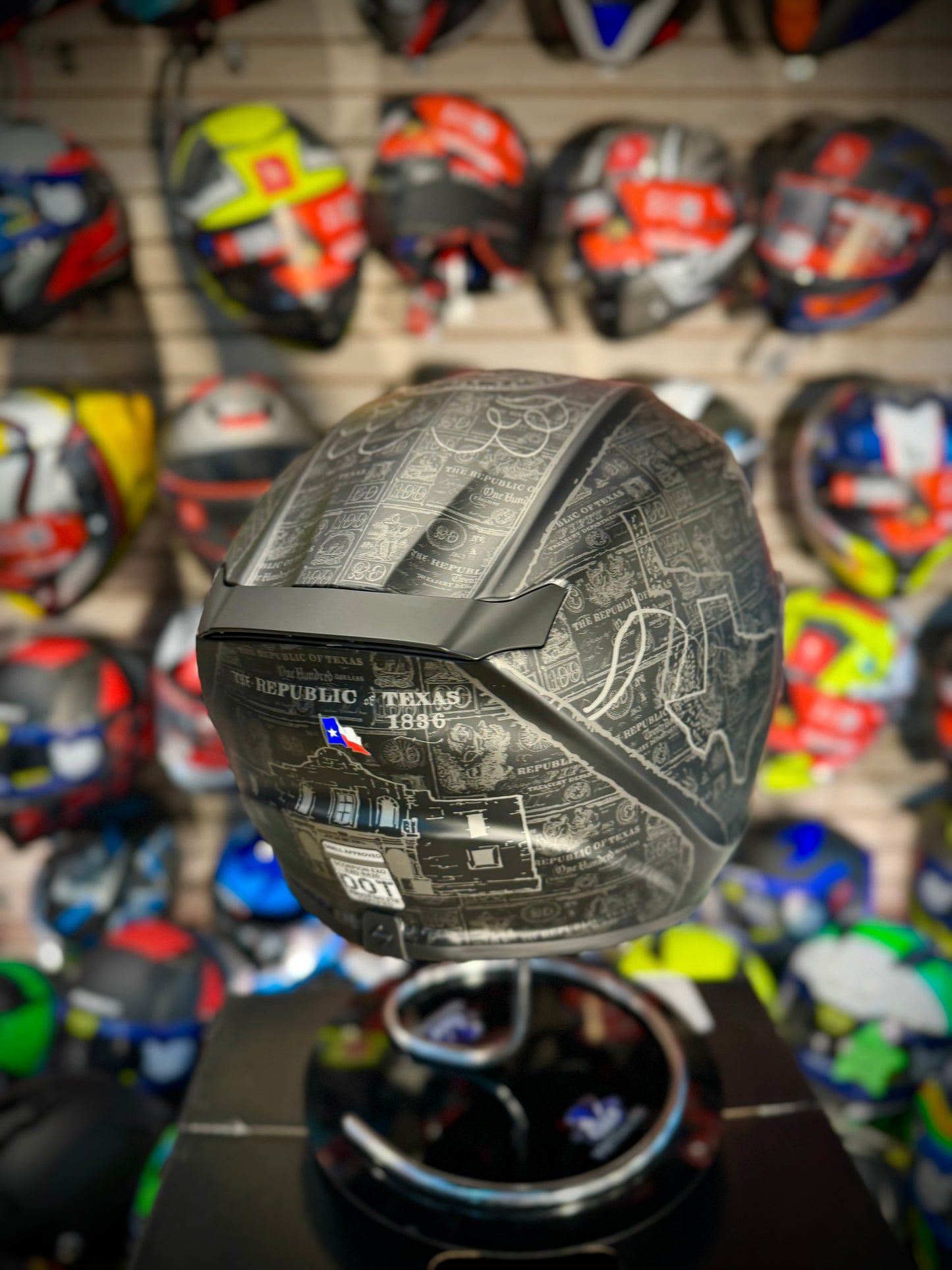 SCORPION EXO-R420 LONE STAR NEGRO