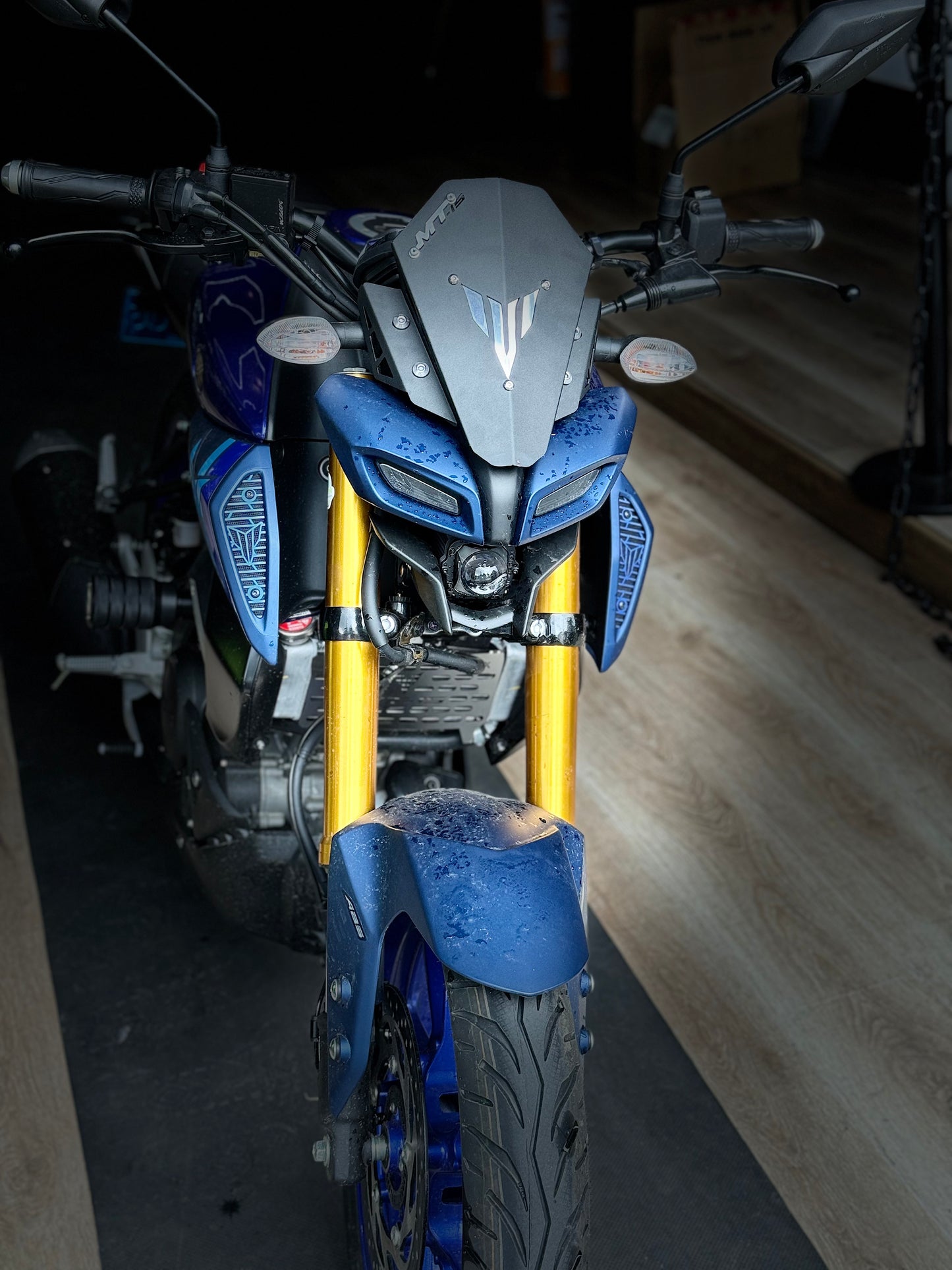 CÚPULA METÁLICA YAMAHA MT15