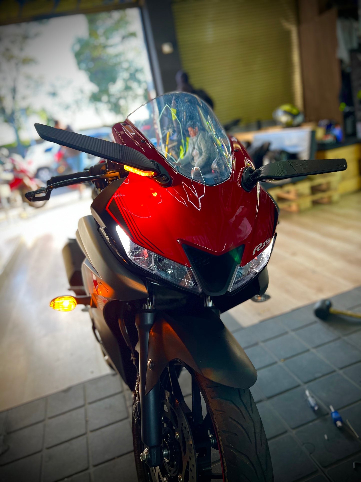 ESPEJOS ALERON YAMAHA R15V3