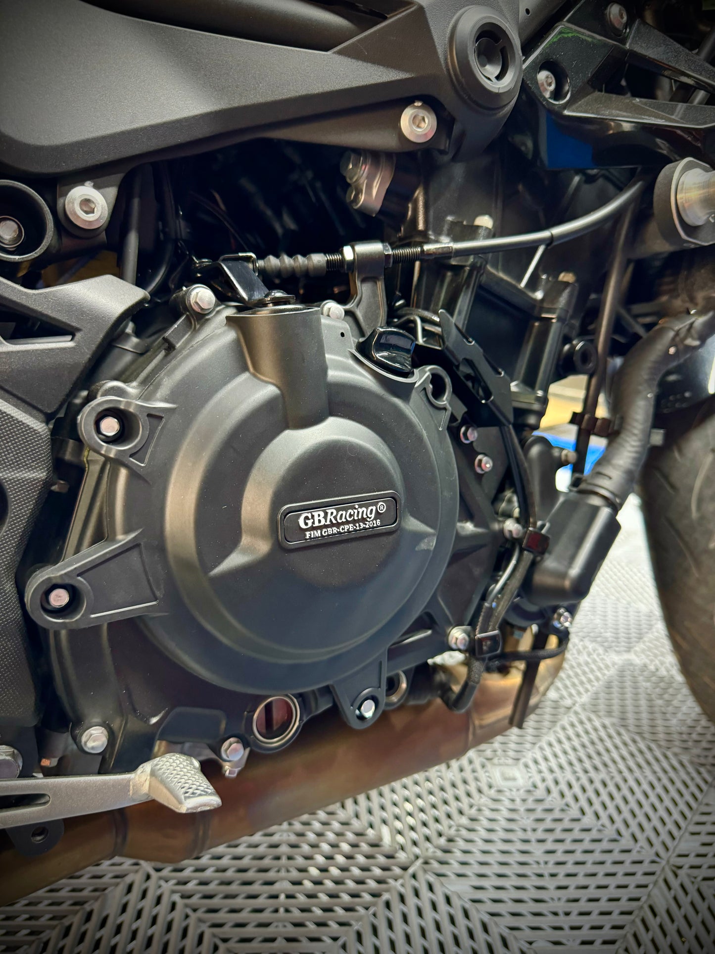 SLIDERS CUBIERTA DE MOTOR KAWASAKI Z400