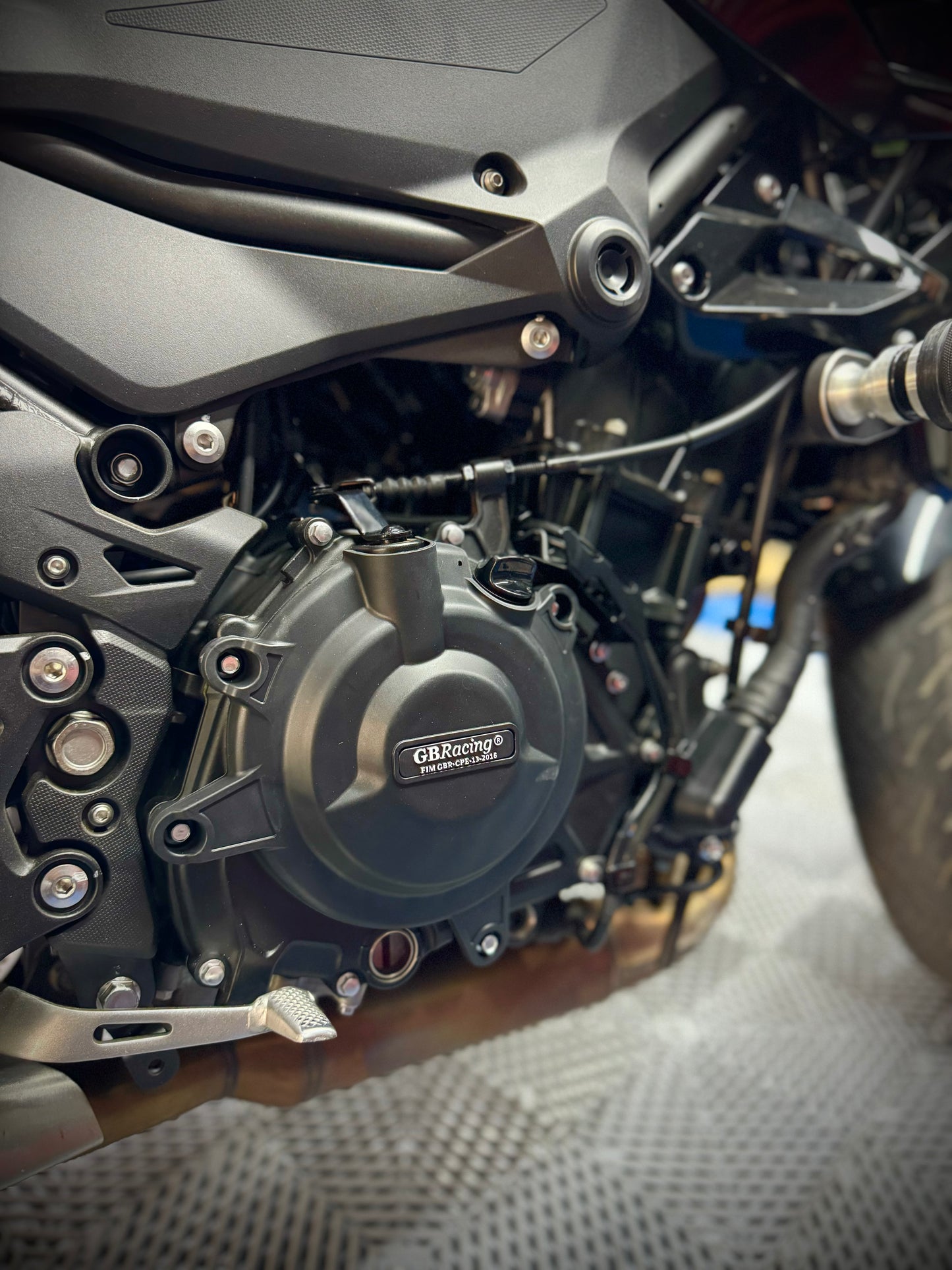 SLIDERS CUBIERTA DE MOTOR KAWASAKI Z400