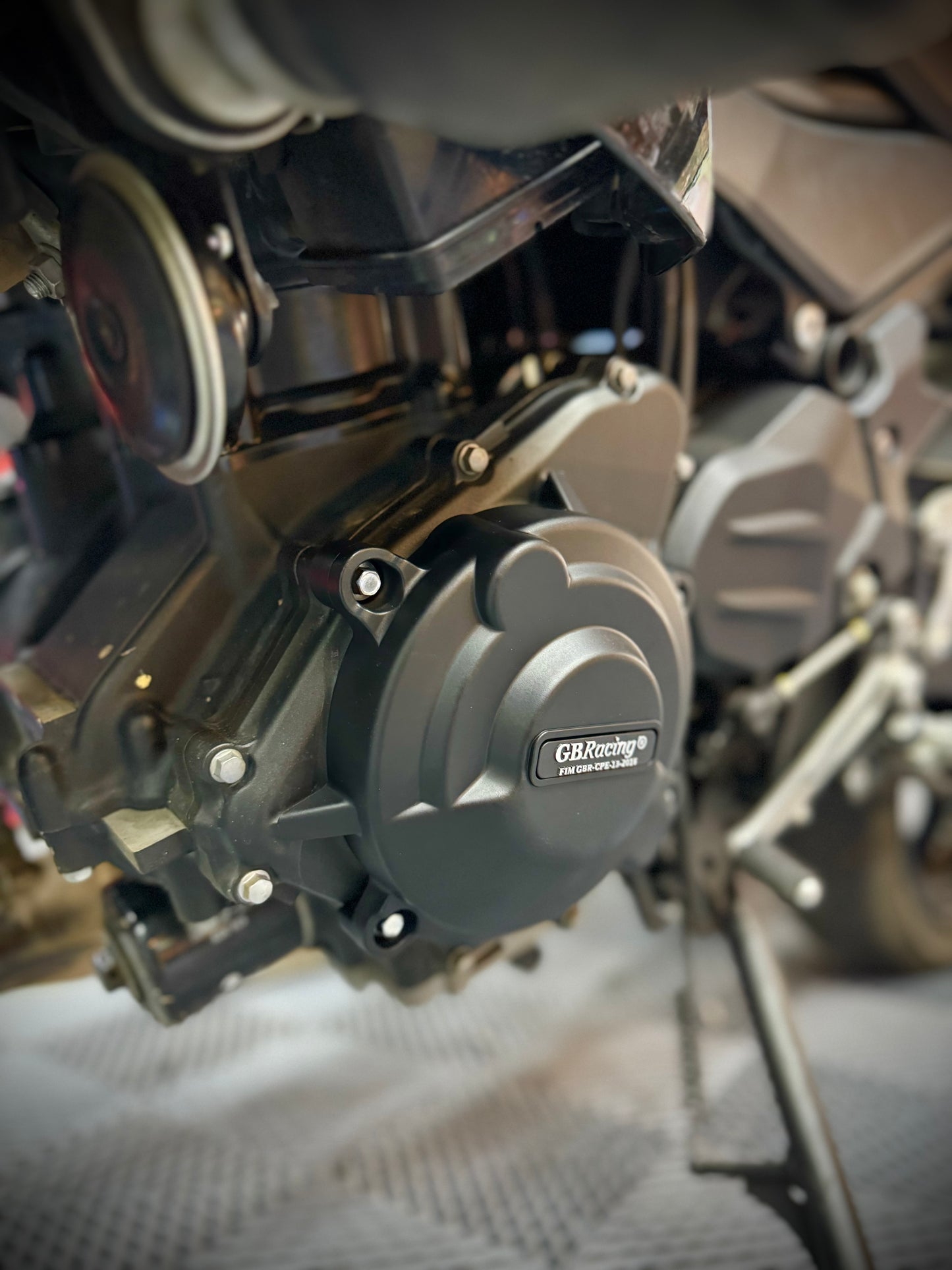 SLIDERS CUBIERTA DE MOTOR KAWASAKI Z400