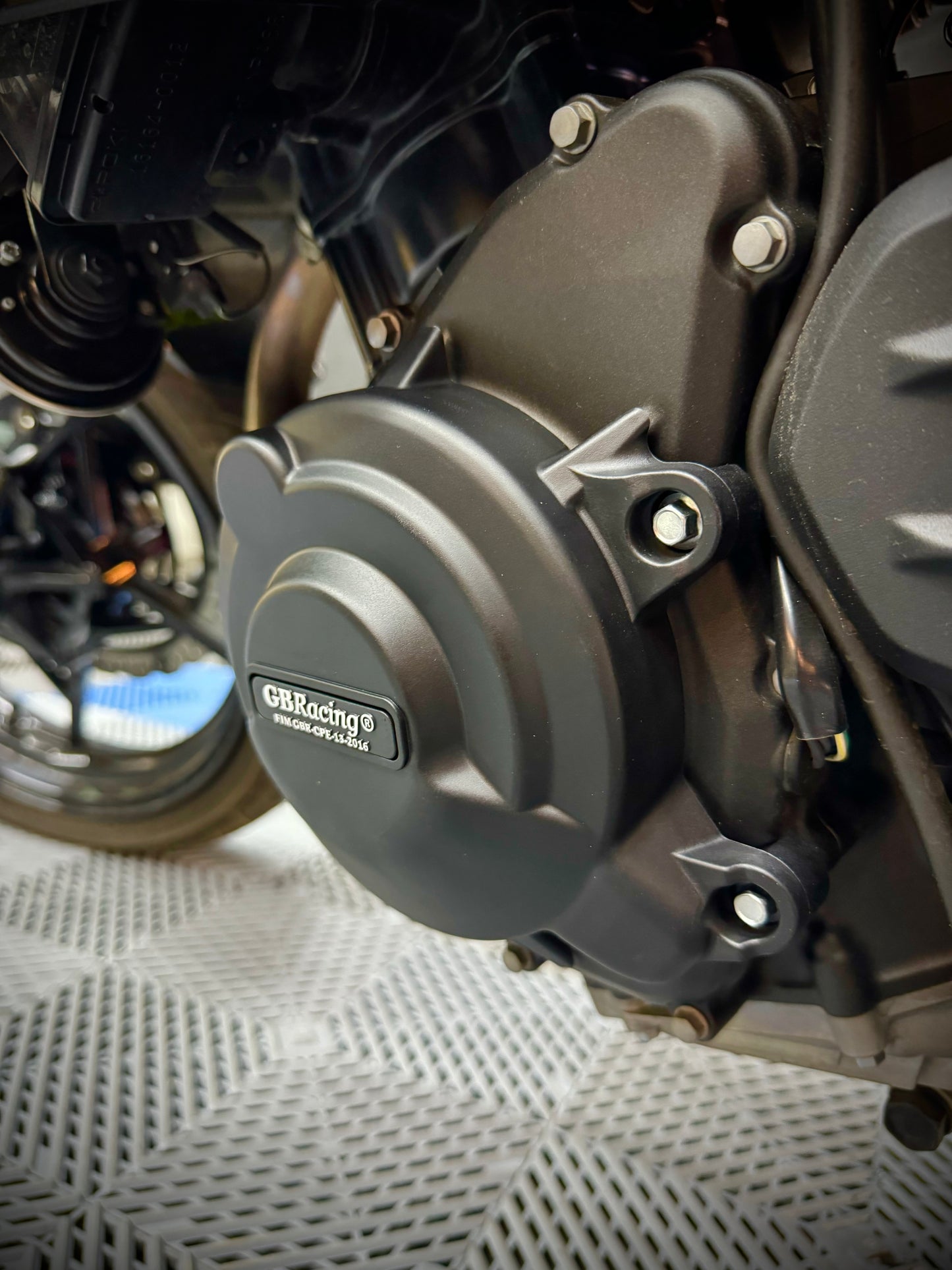 SLIDERS CUBIERTA DE MOTOR KAWASAKI Z400