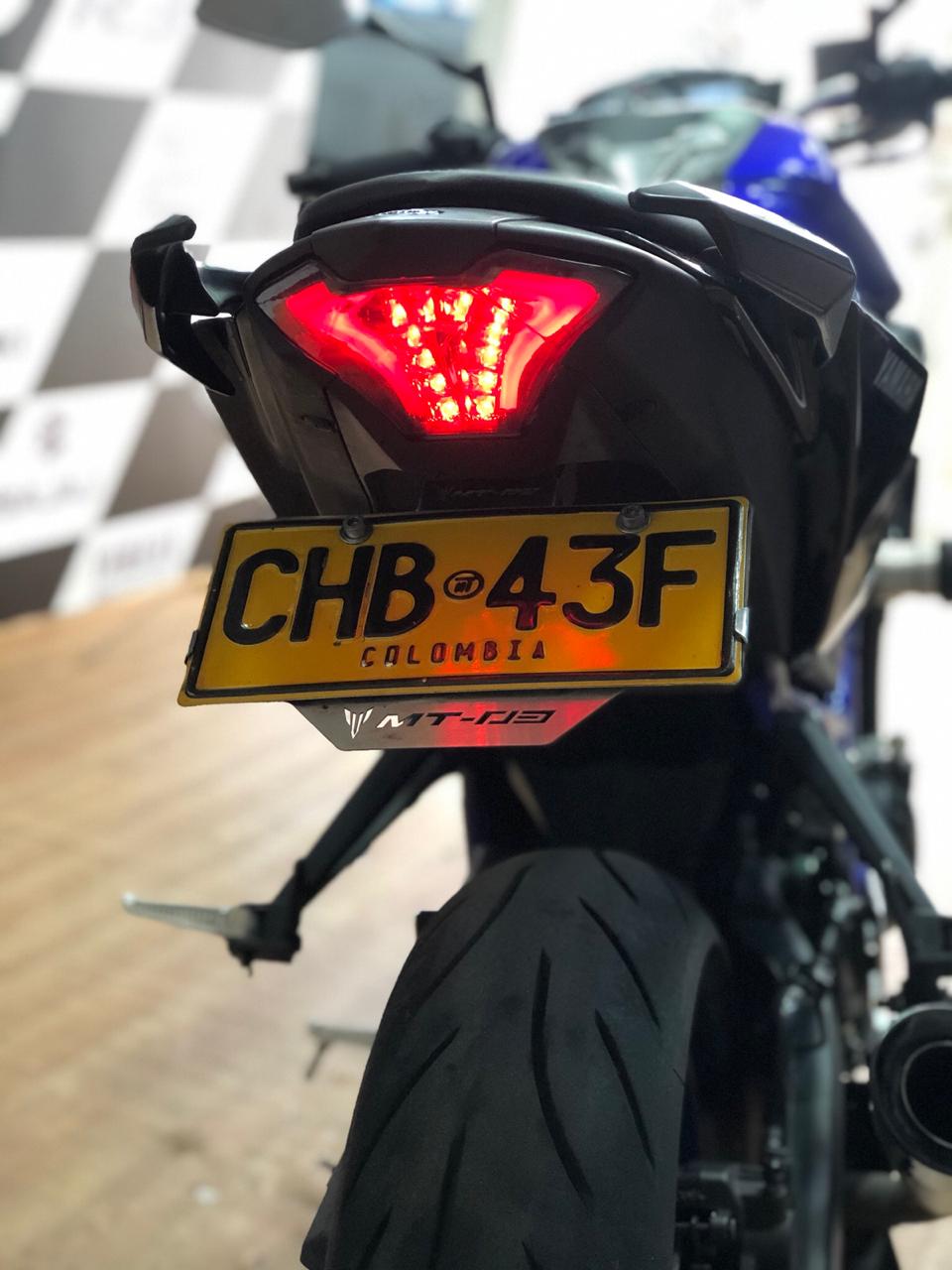 PROTECTOR DE PLACA YAMAHA MT03
