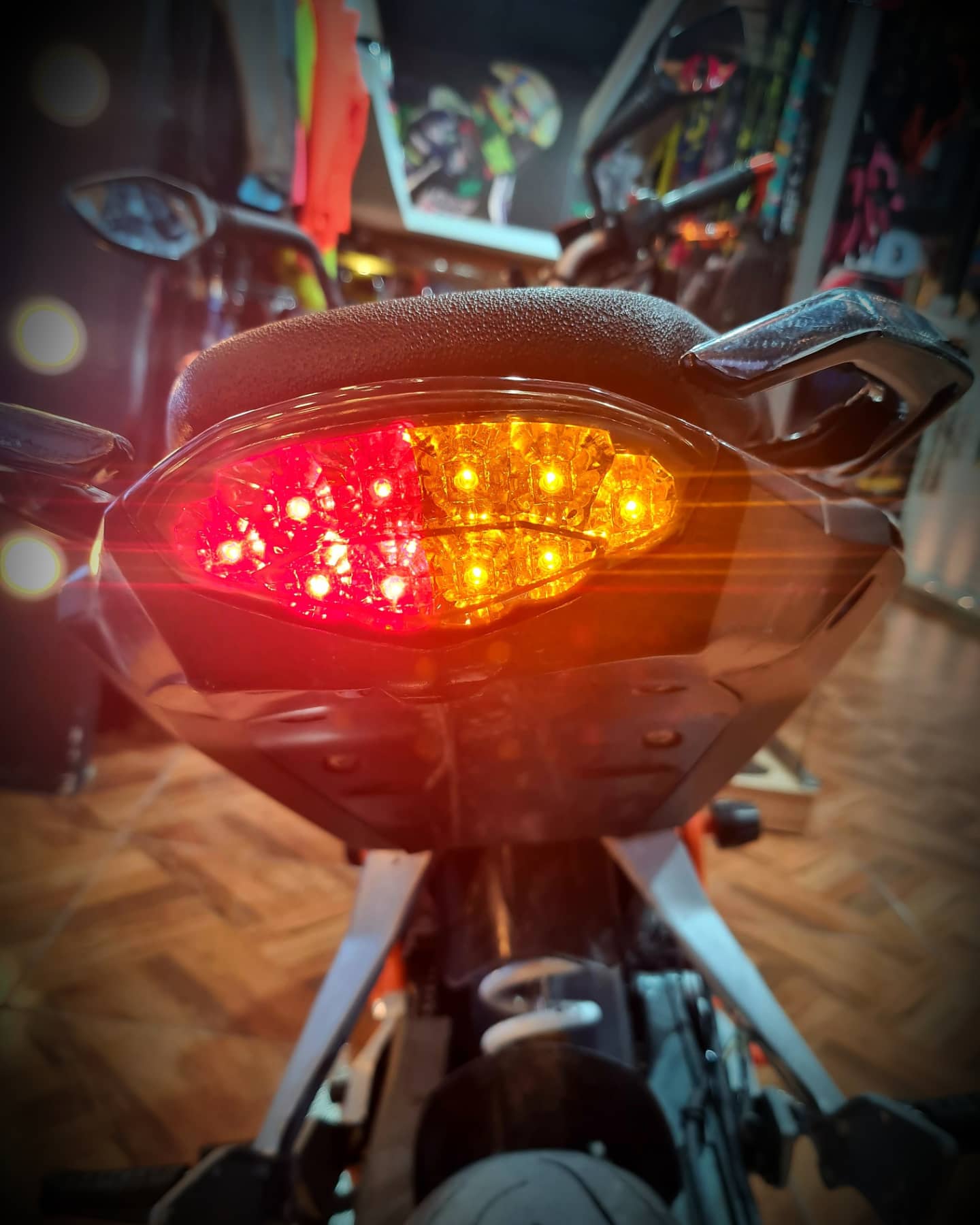 STOP INTEGRADO KTM DUKE200 - DUKE 390