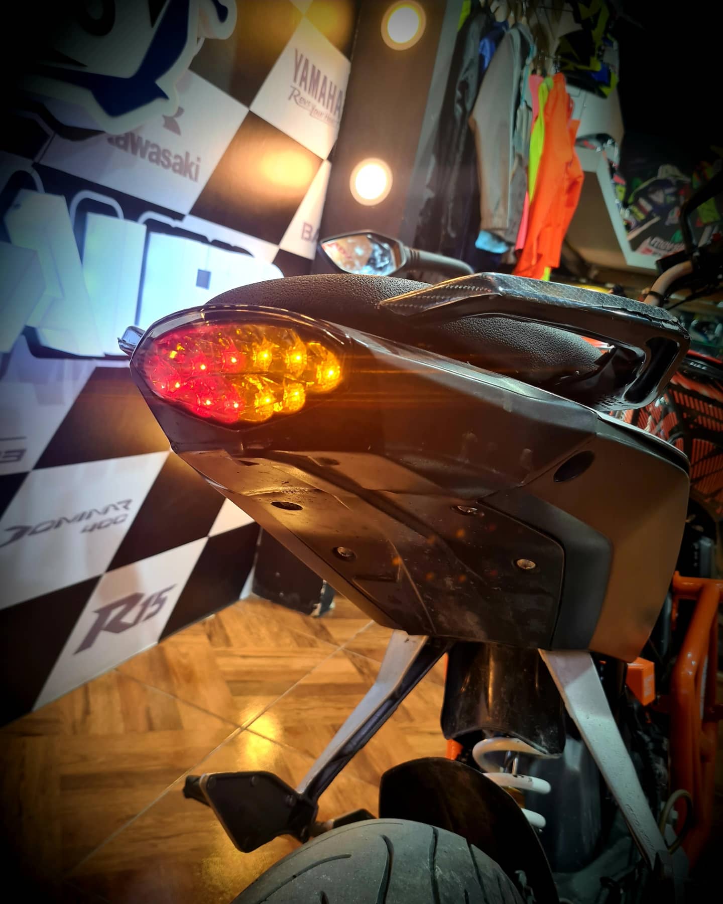 STOP INTEGRADO KTM DUKE200 - DUKE 390