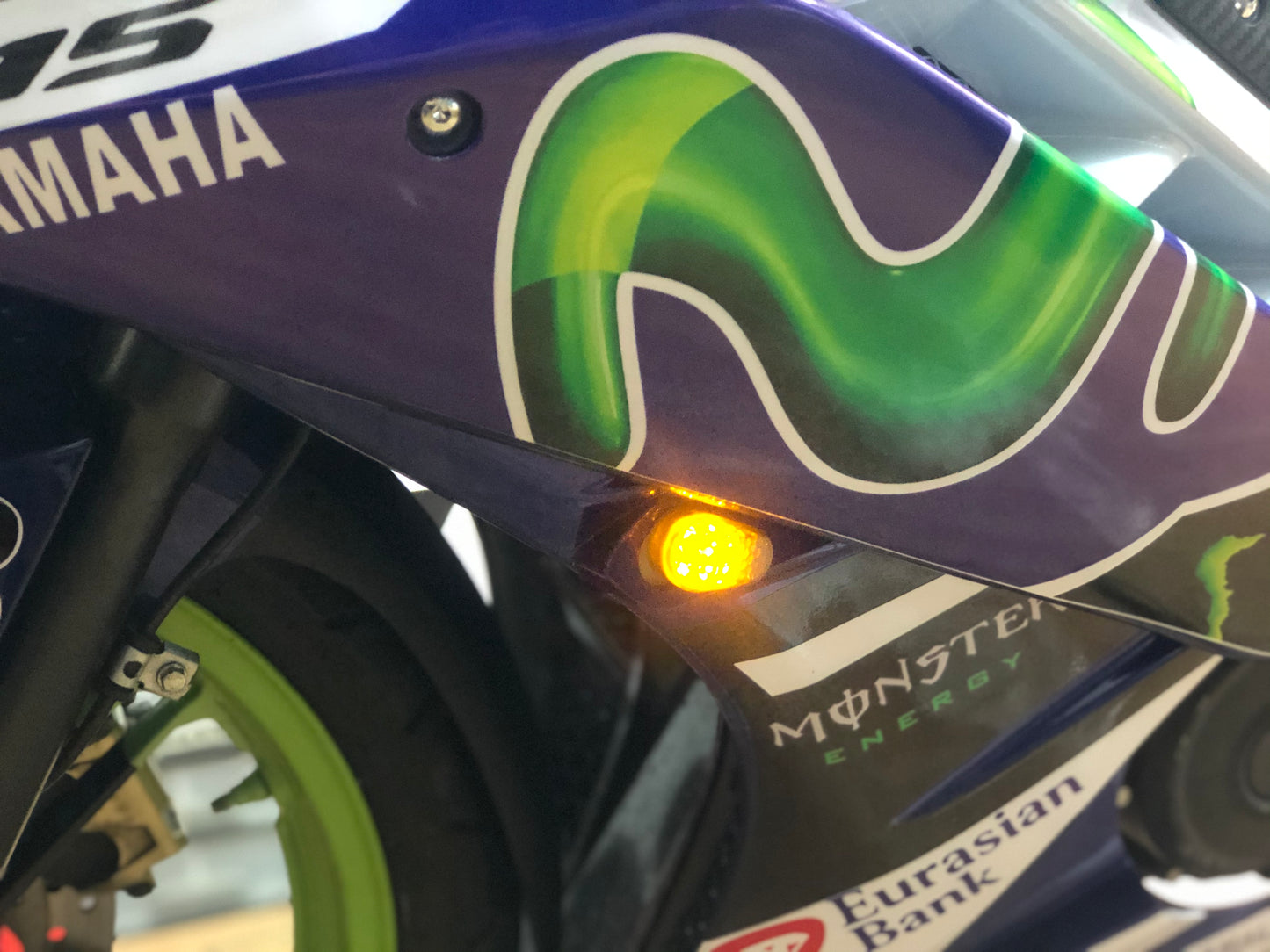 DIRECCIONALES LED GOTA YAMAHA R15V2