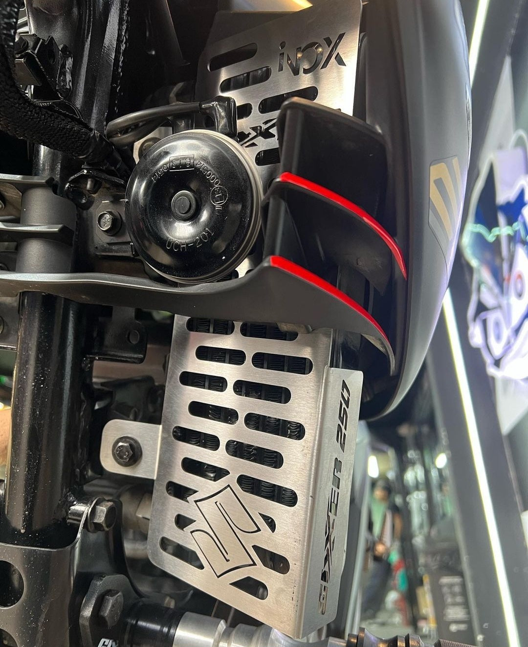PROTECTOR DE RADIADOR SUZUKI GIXXER 250 - 250 SF