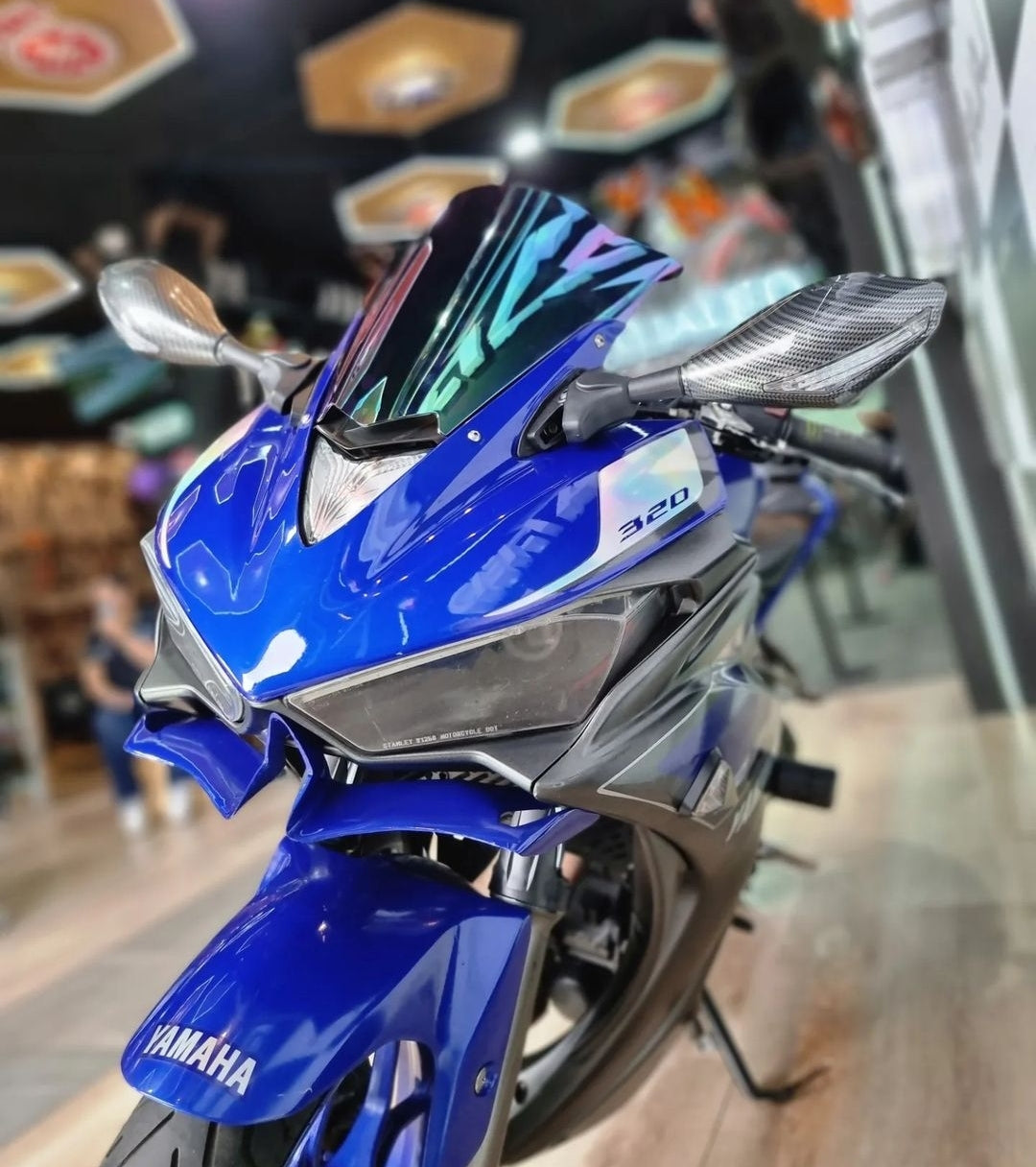 ESPEJOS CON DIRECCIONALES YAMAHA R3