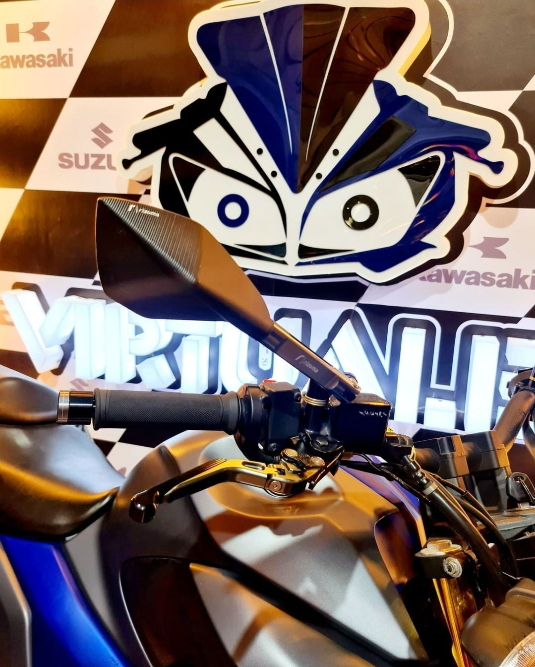 ESPEJOS RIZOMA 5 PUNTAS YAMAHA FZ250