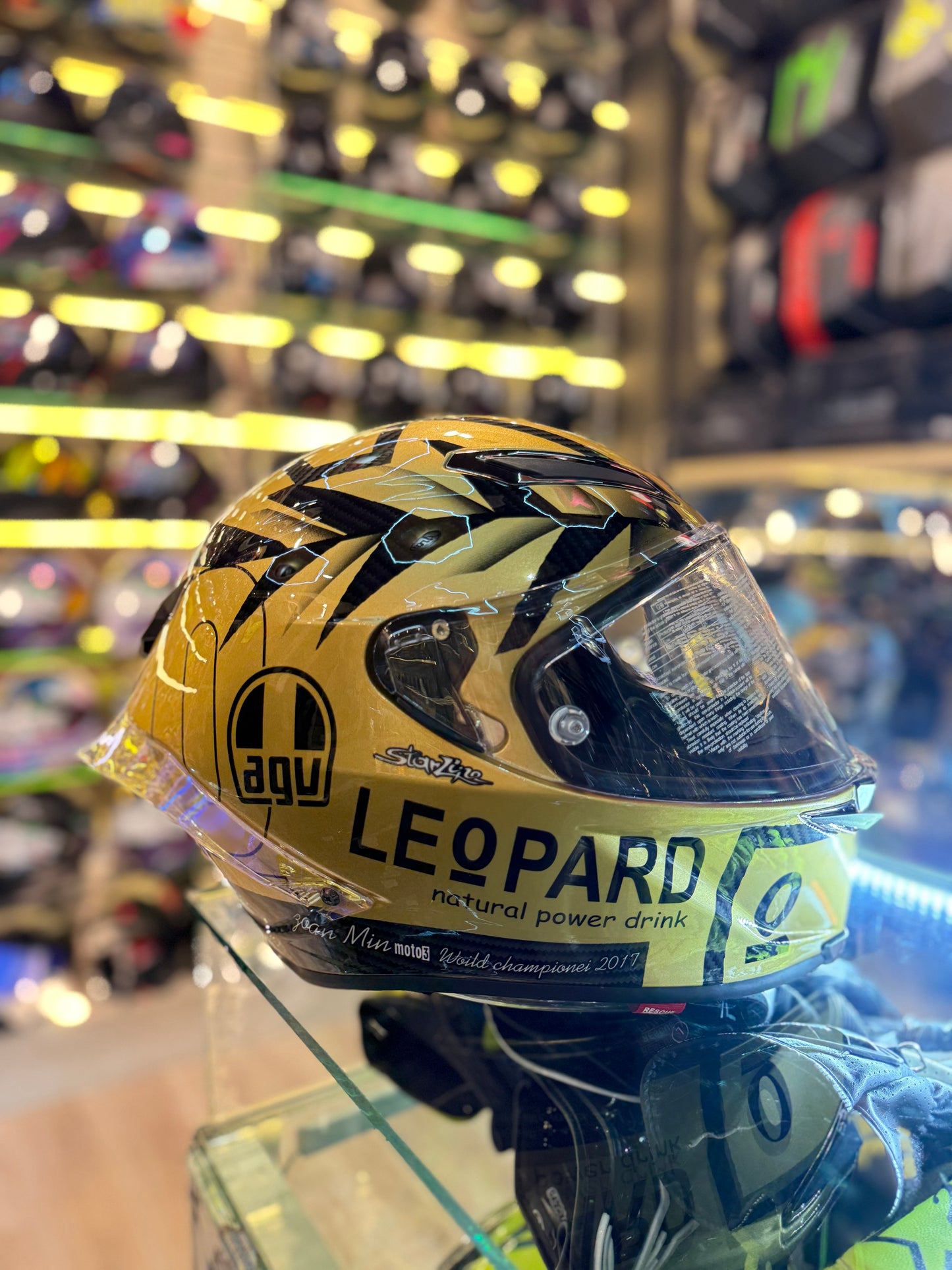 AGV PISTA RPL MIR WOLD CHAMPION 2017