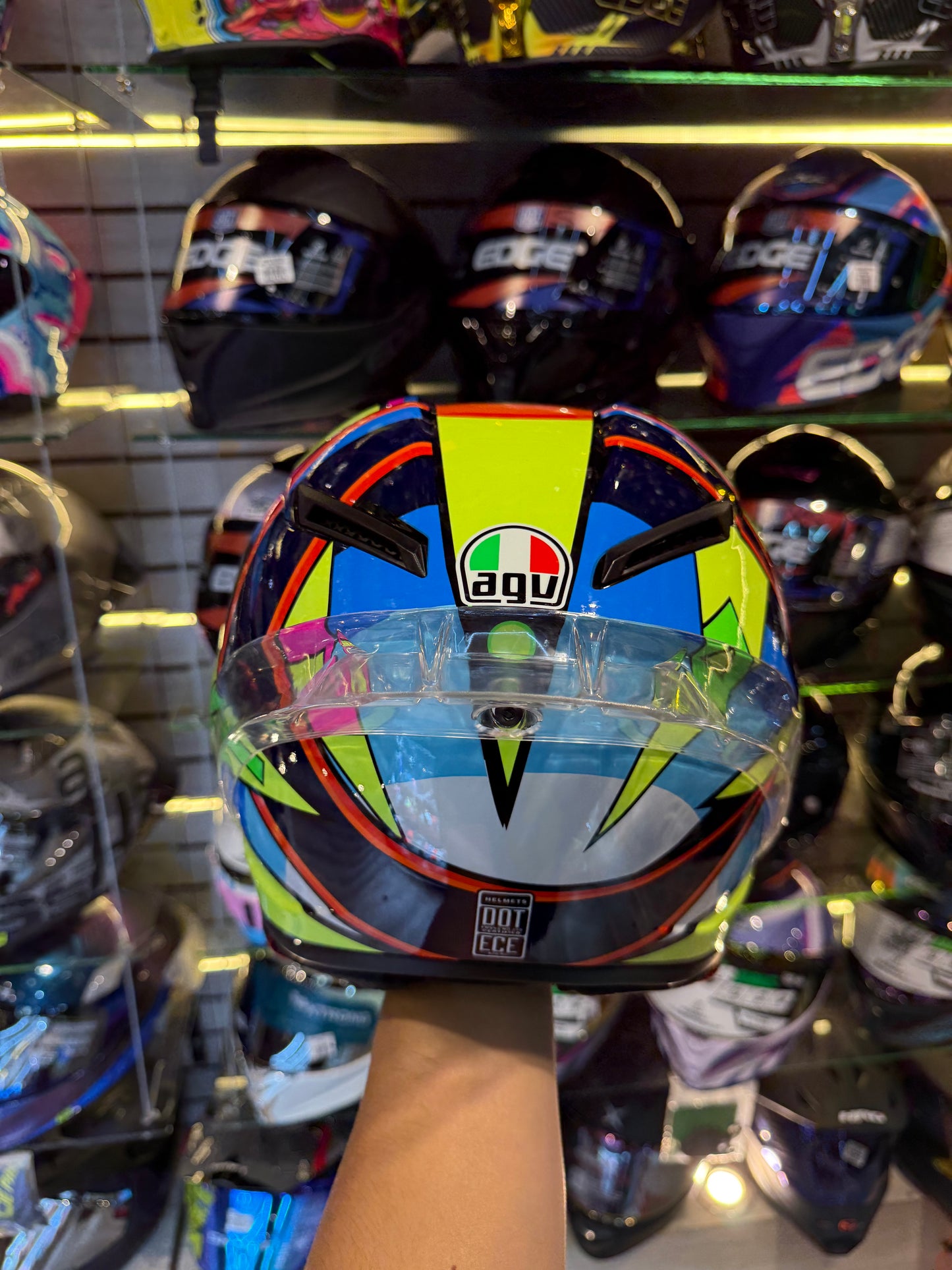 CASCO AGV PISTA RPL SOLELUNA 2017