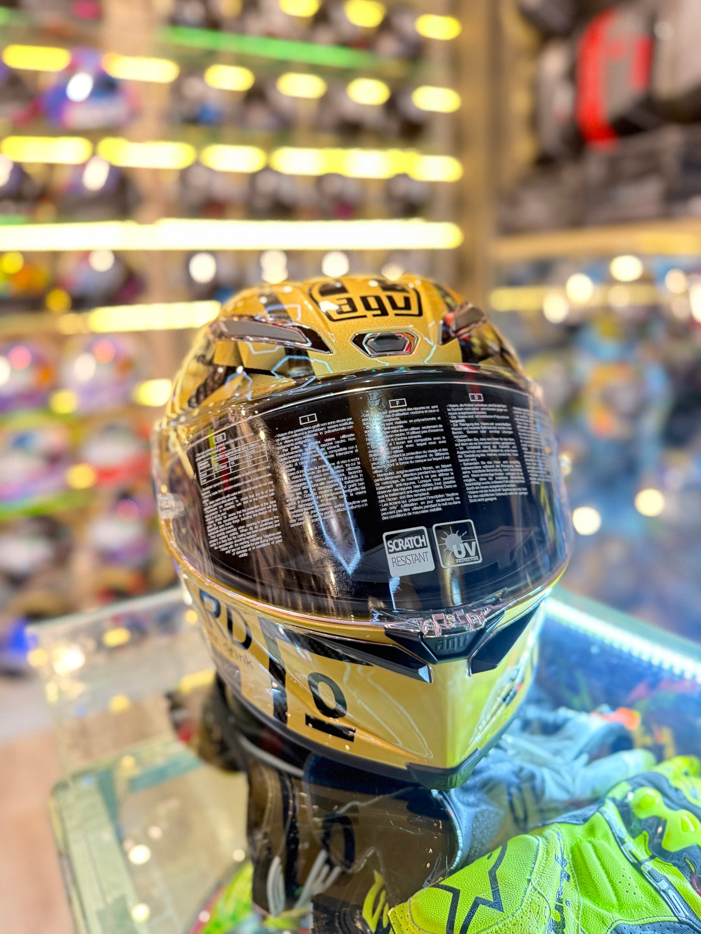 AGV PISTA RPL MIR WOLD CHAMPION 2017
