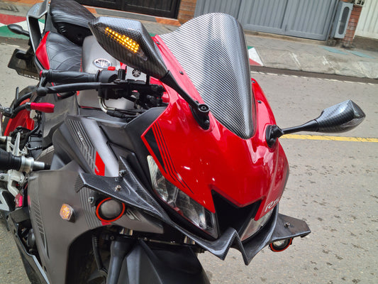 ESPEJOS CON DIRECCIONALES YAMAHA R15V3