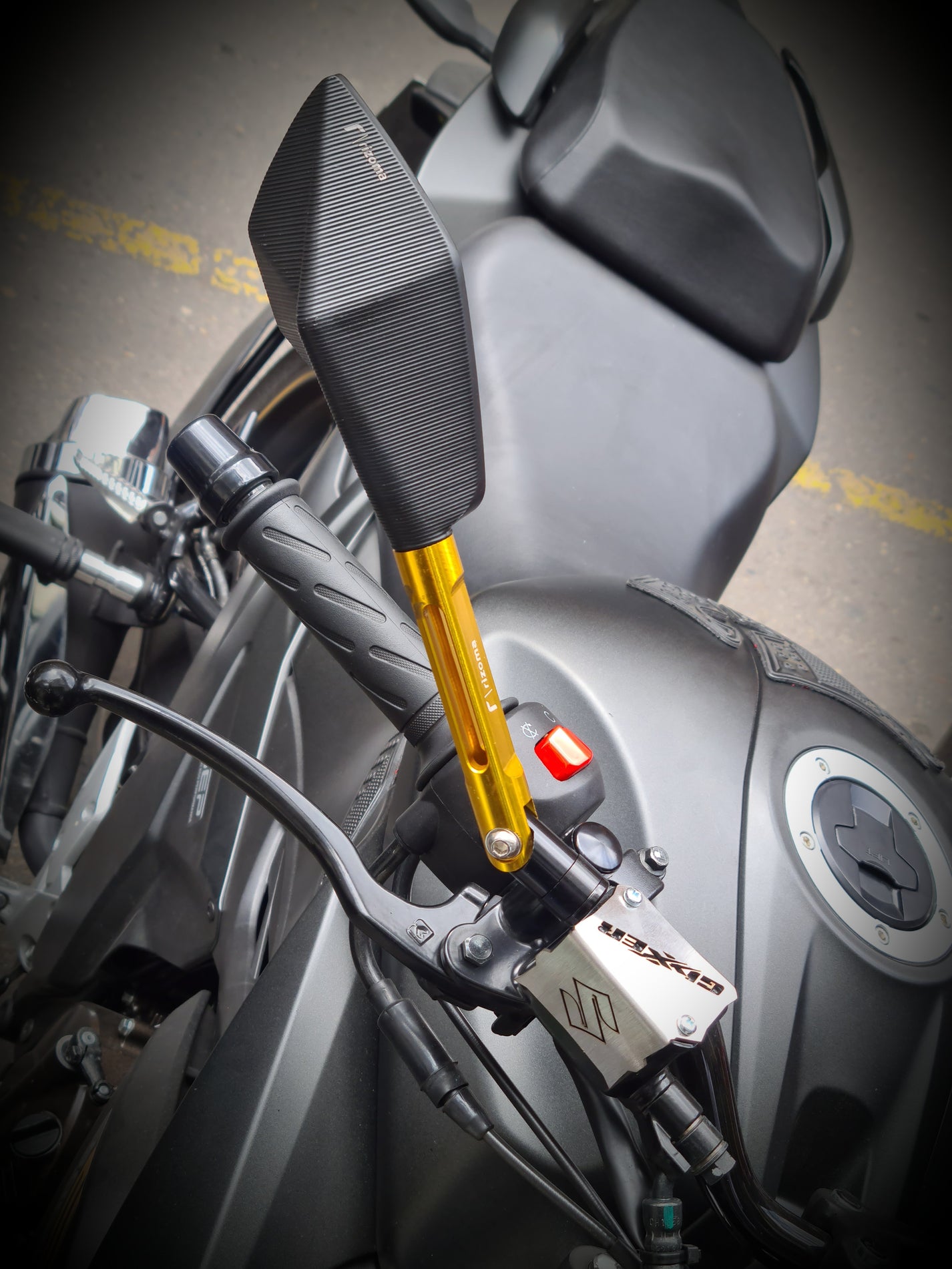 ESPEJOS RIZOMA 5 PUNTAS SUZUKI GIXXER 150 - 250 FI NAKED – VIRTUALED