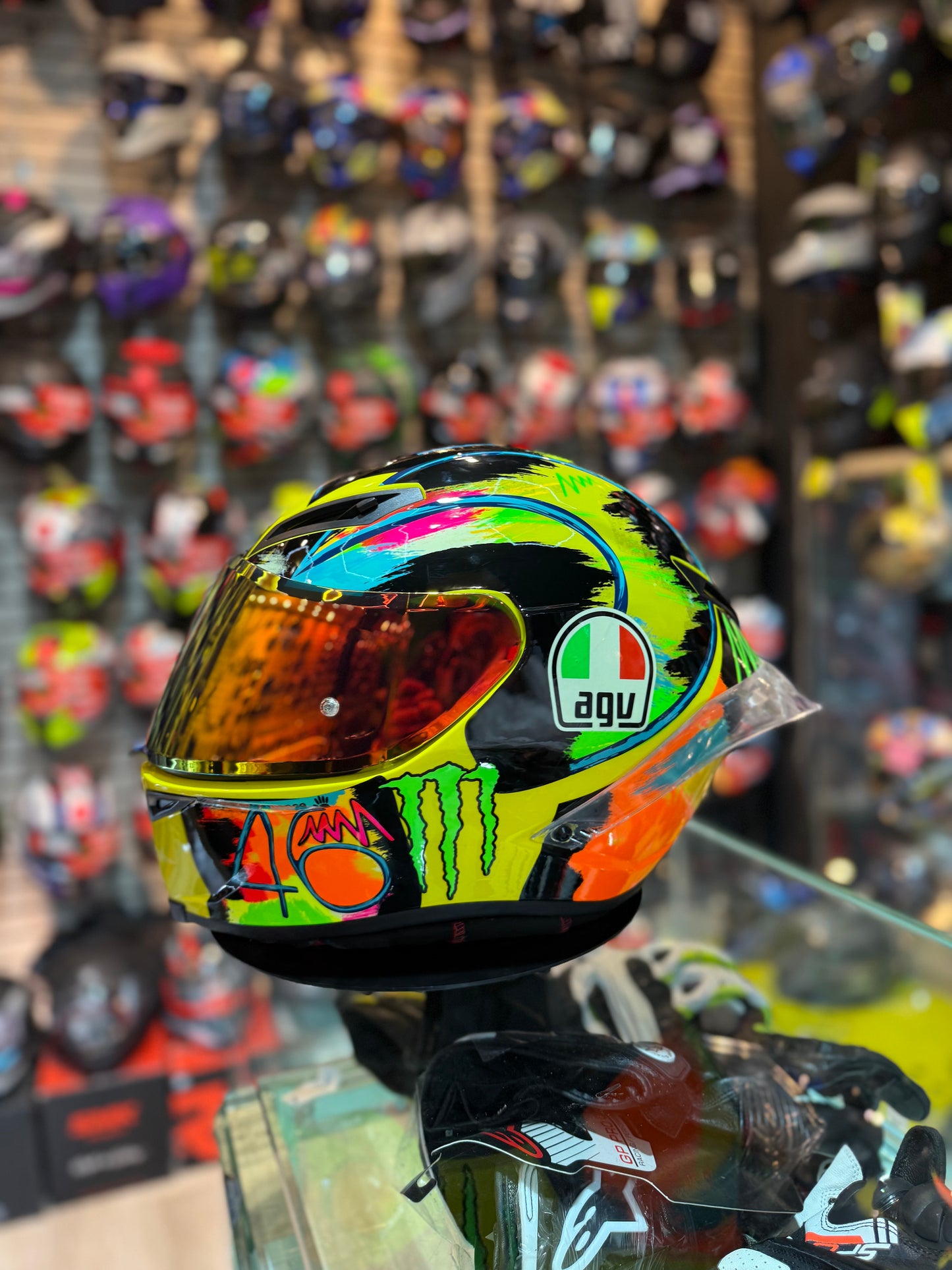 CASCO AGV PISTA WINTER TEST 2019 RPL