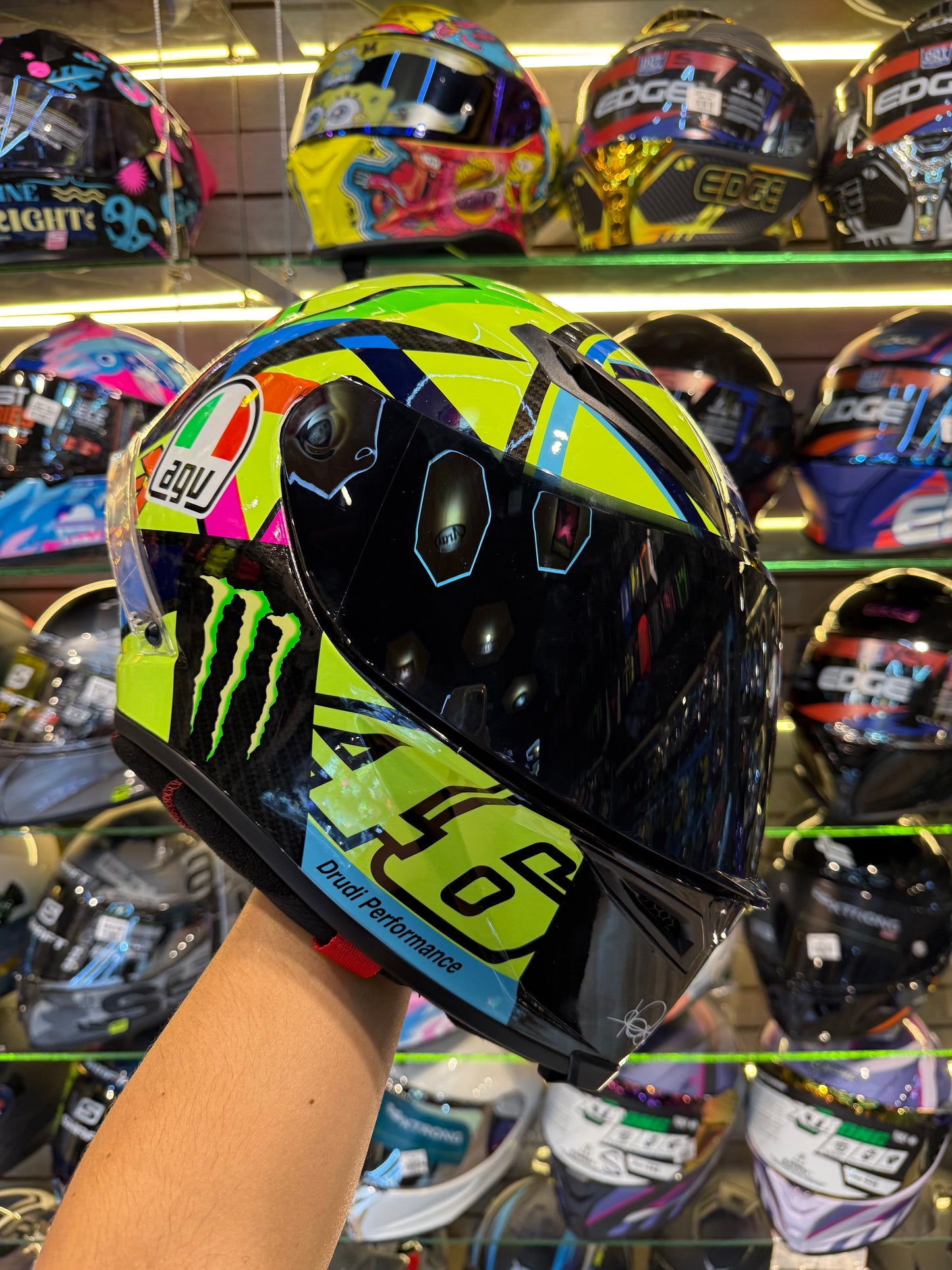 CASCO AGV PISTA RPL SOLELUNA 2017