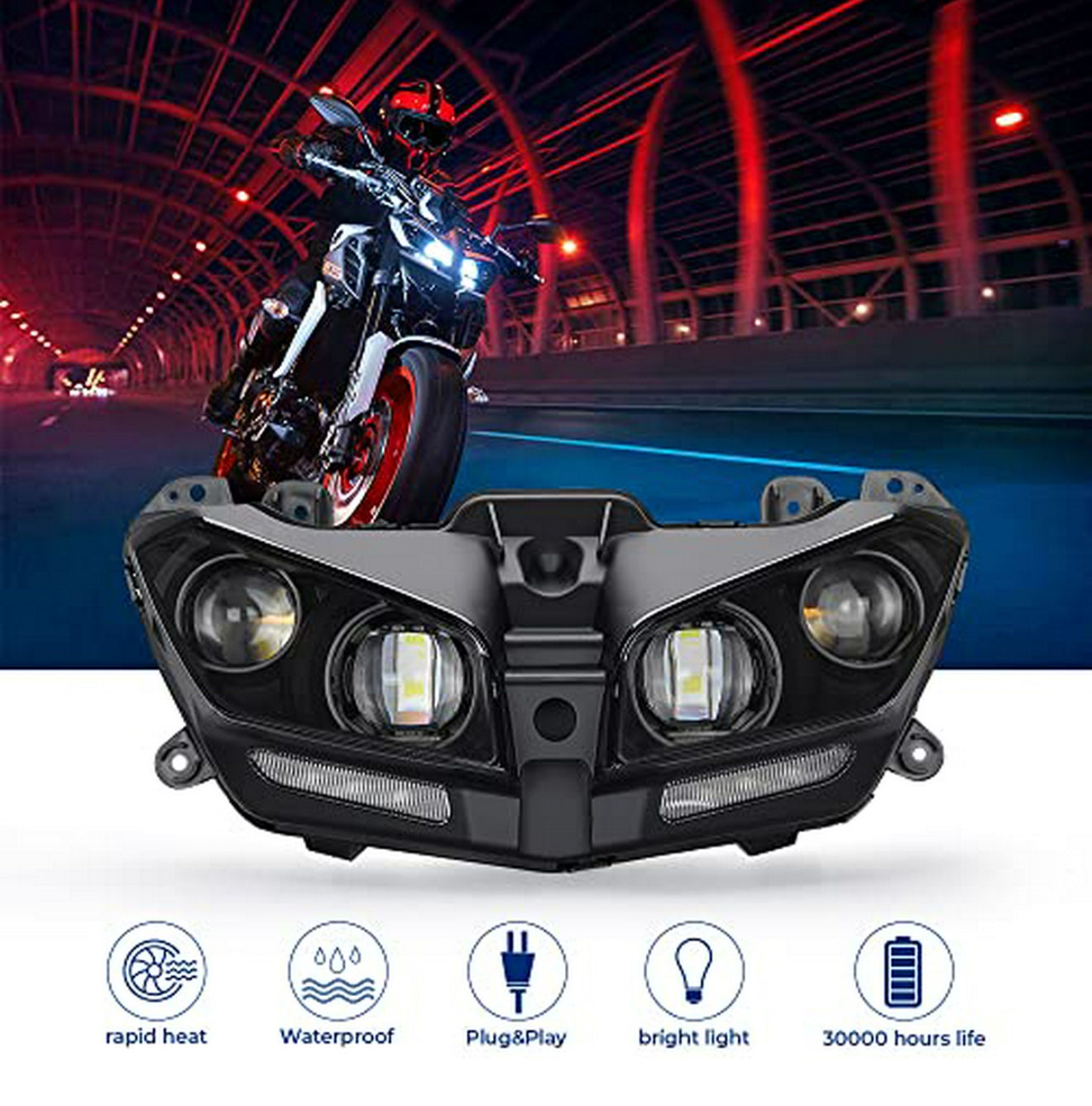 FAROLA YAMAHA MT09 V2