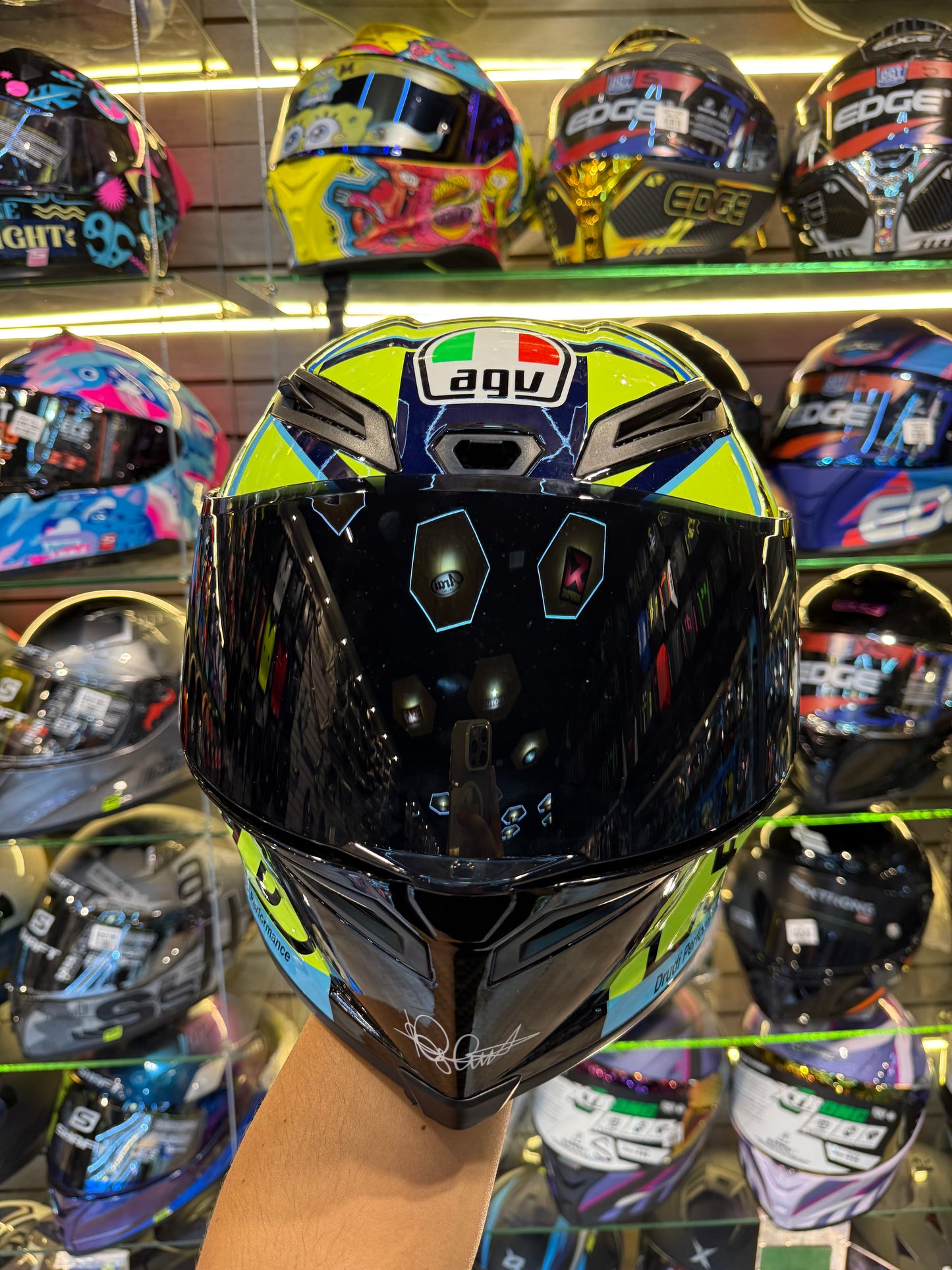CASCO AGV PISTA RPL SOLELUNA 2017