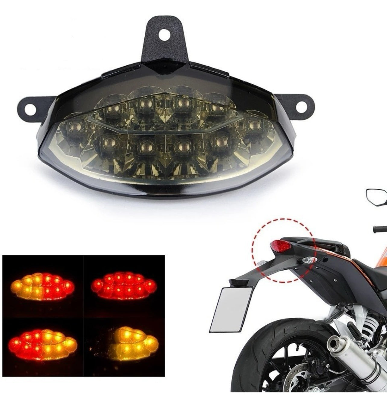 STOP INTEGRADO KTM DUKE200 - DUKE 390