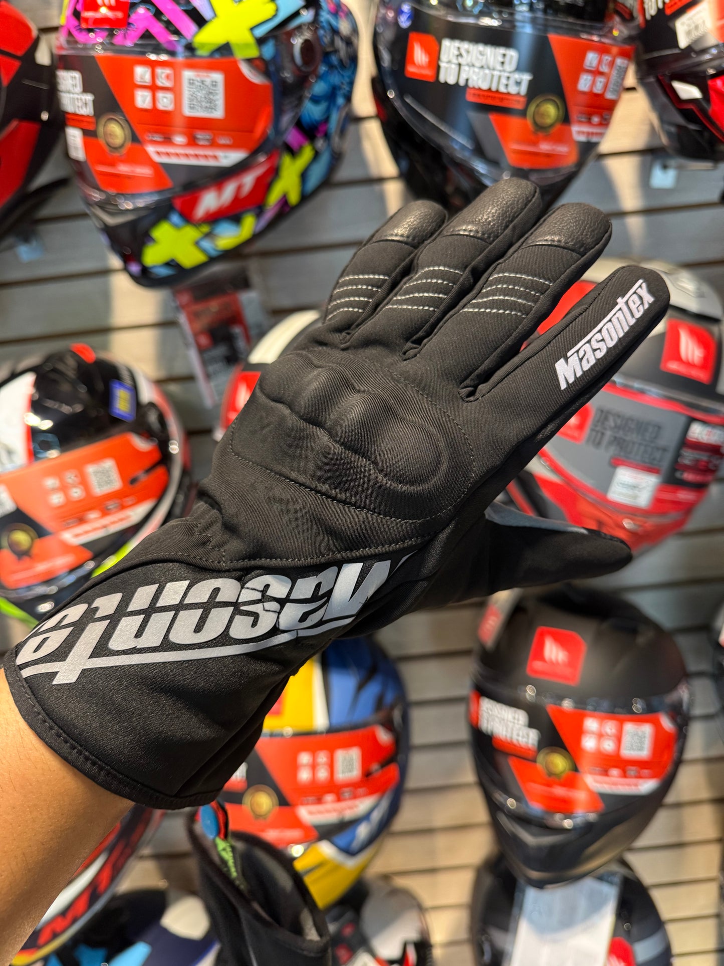 GUANTES IMPERMEABLES MASONTEX