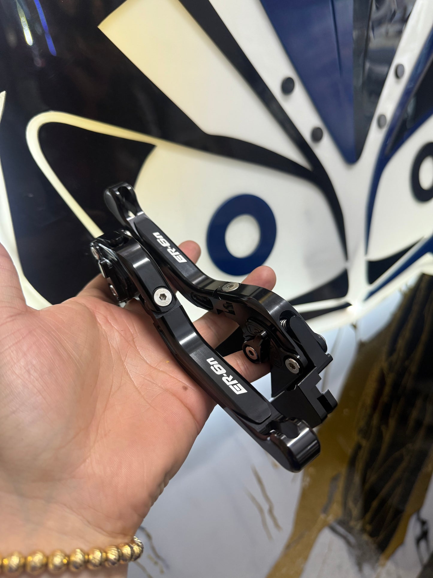 MANIGUETAS ABATIBLES KAWASAKI ER6N