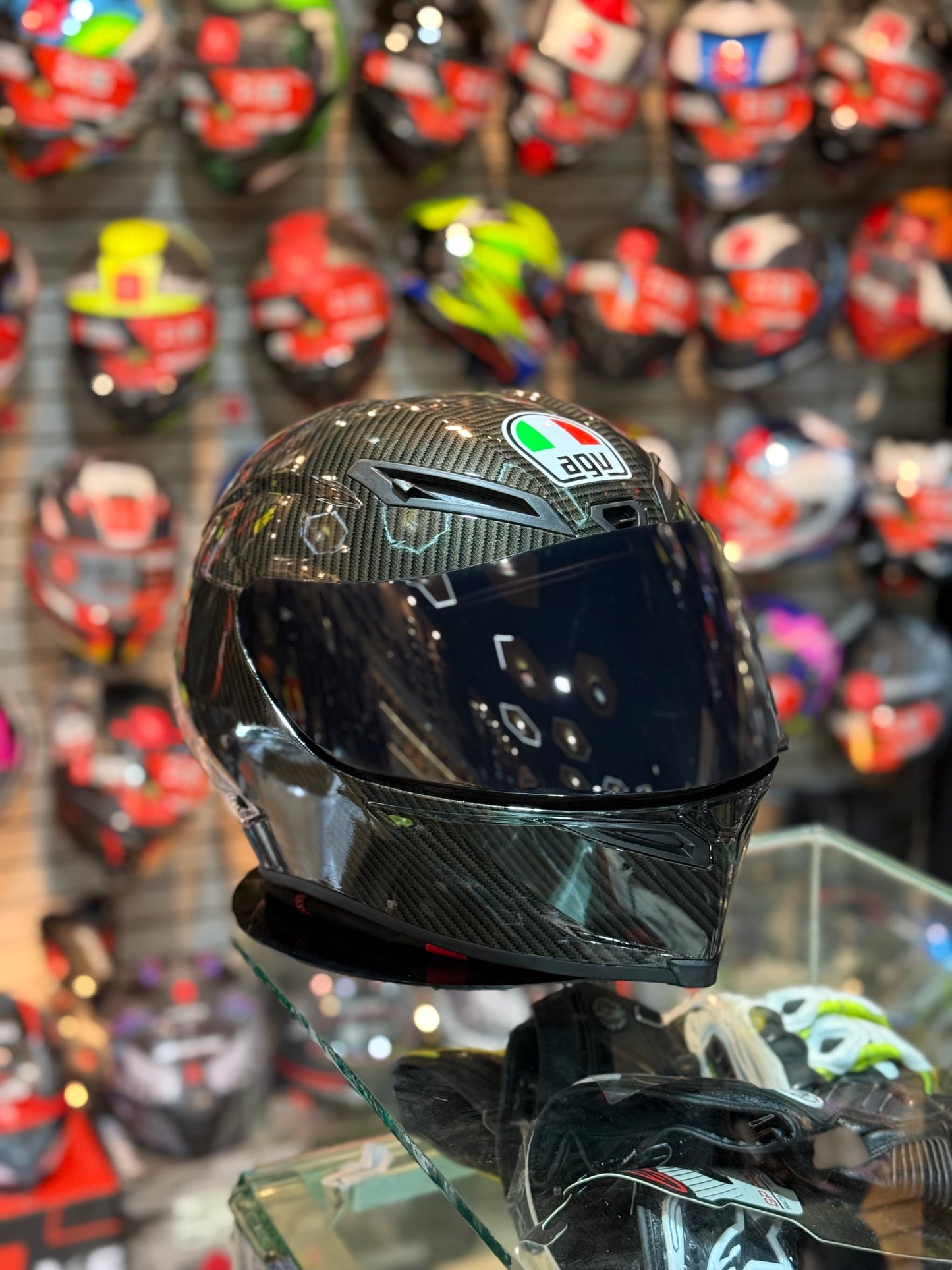 CASCO AGV PISTA RPL CARBONO
