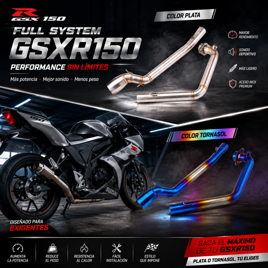 FULL SYSTEM SUZUKI GSXR 150