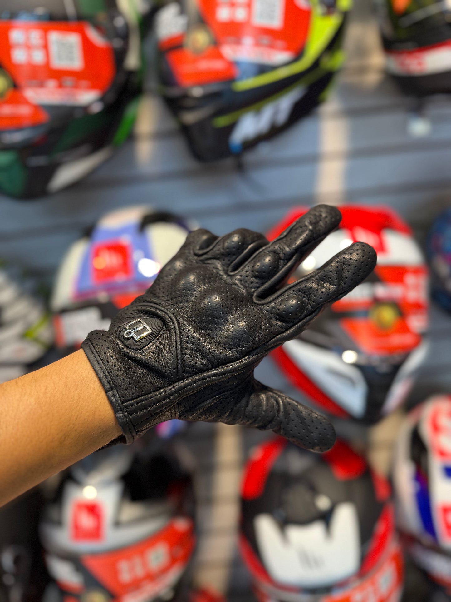 GUANTES DE CUERO ICON PERSUIT