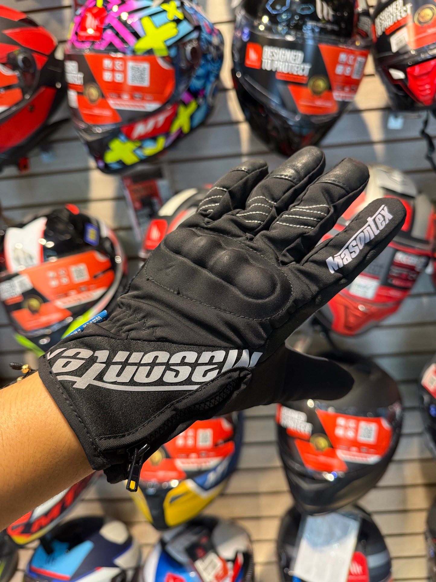 GUANTES IMPERMEABLES MASONTEX