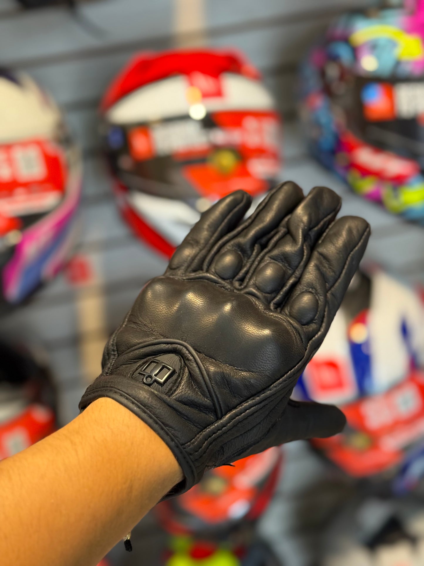 GUANTES DE CUERO ICON PERSUIT