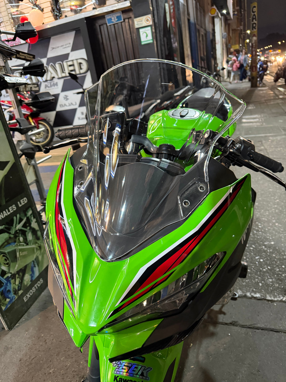 CUPULA DOBLE BURBUJA RACING KAWASAKI NINJA400