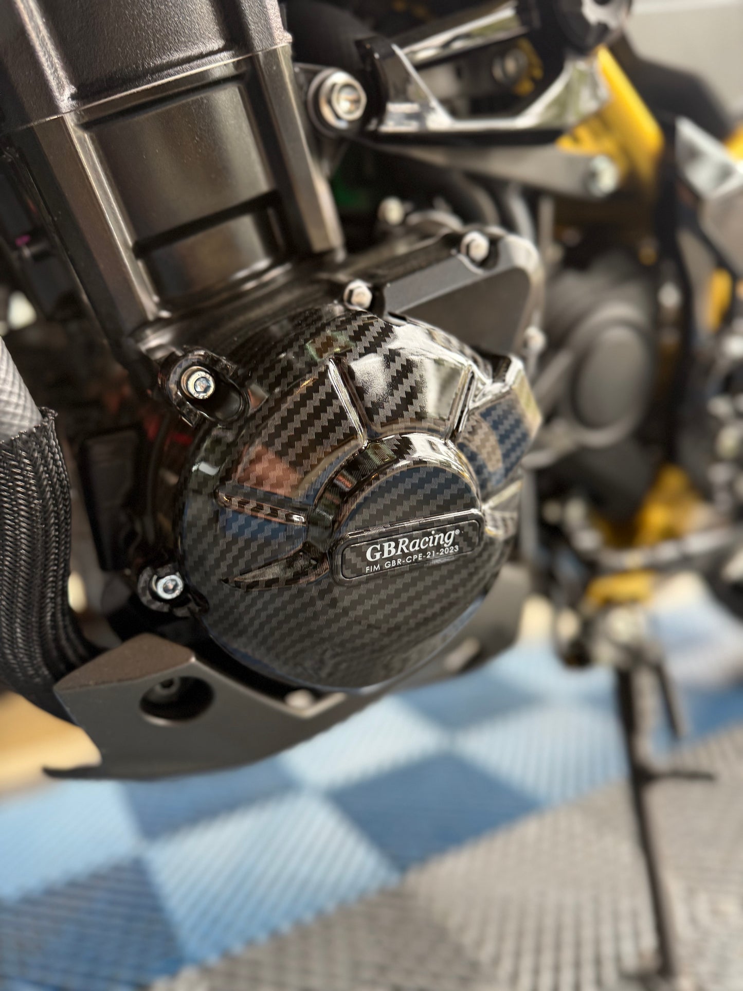 SLIDERS CUBIERTA DE MOTOR KAWASAKI Z900