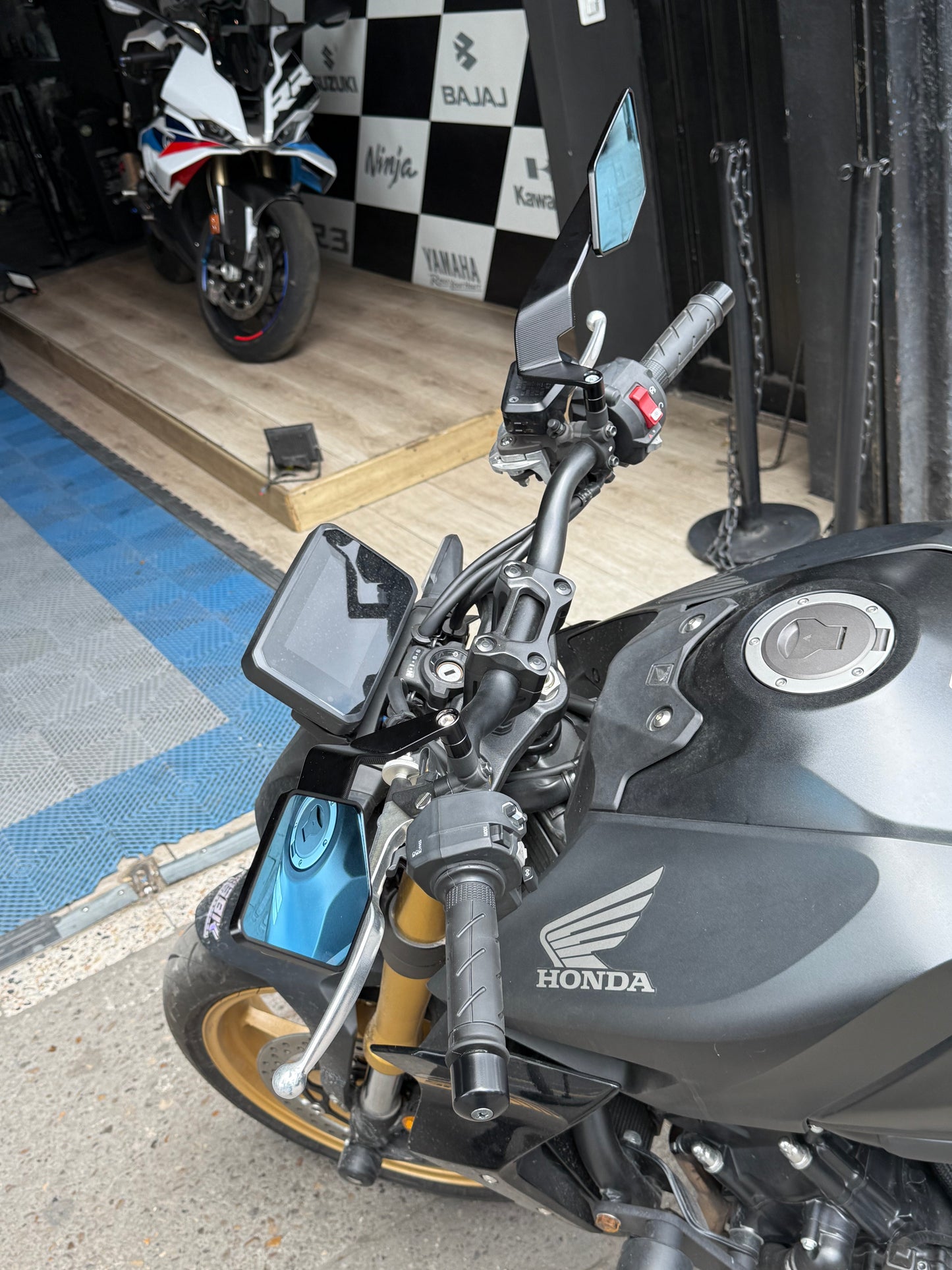 ESPEJOS ALERON STEALTH MAX RIZOMA ALUMINIO CNC