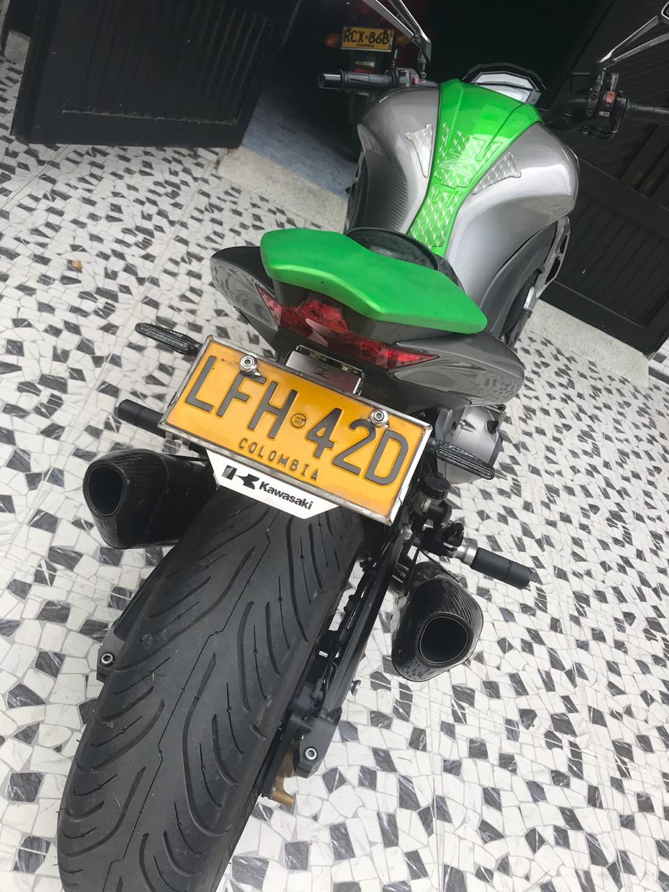 kawasaki z400 fender eliminator