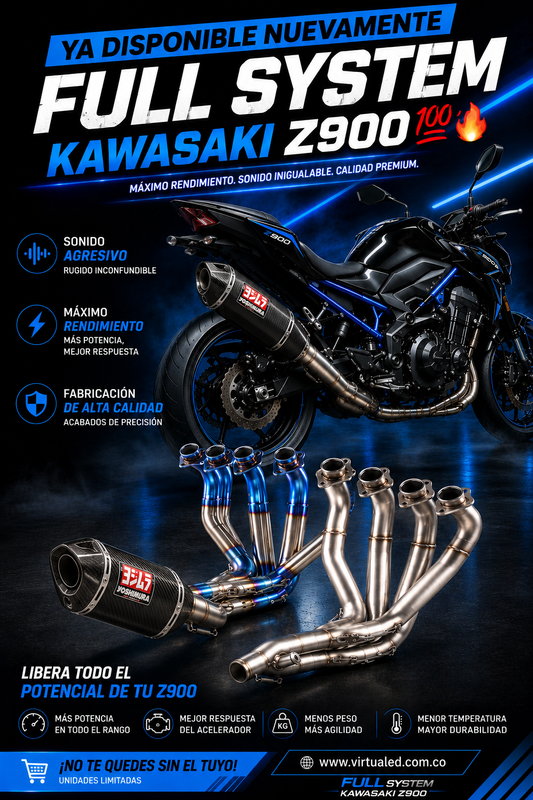 FULL SYSTEM KAWASAKI Z900