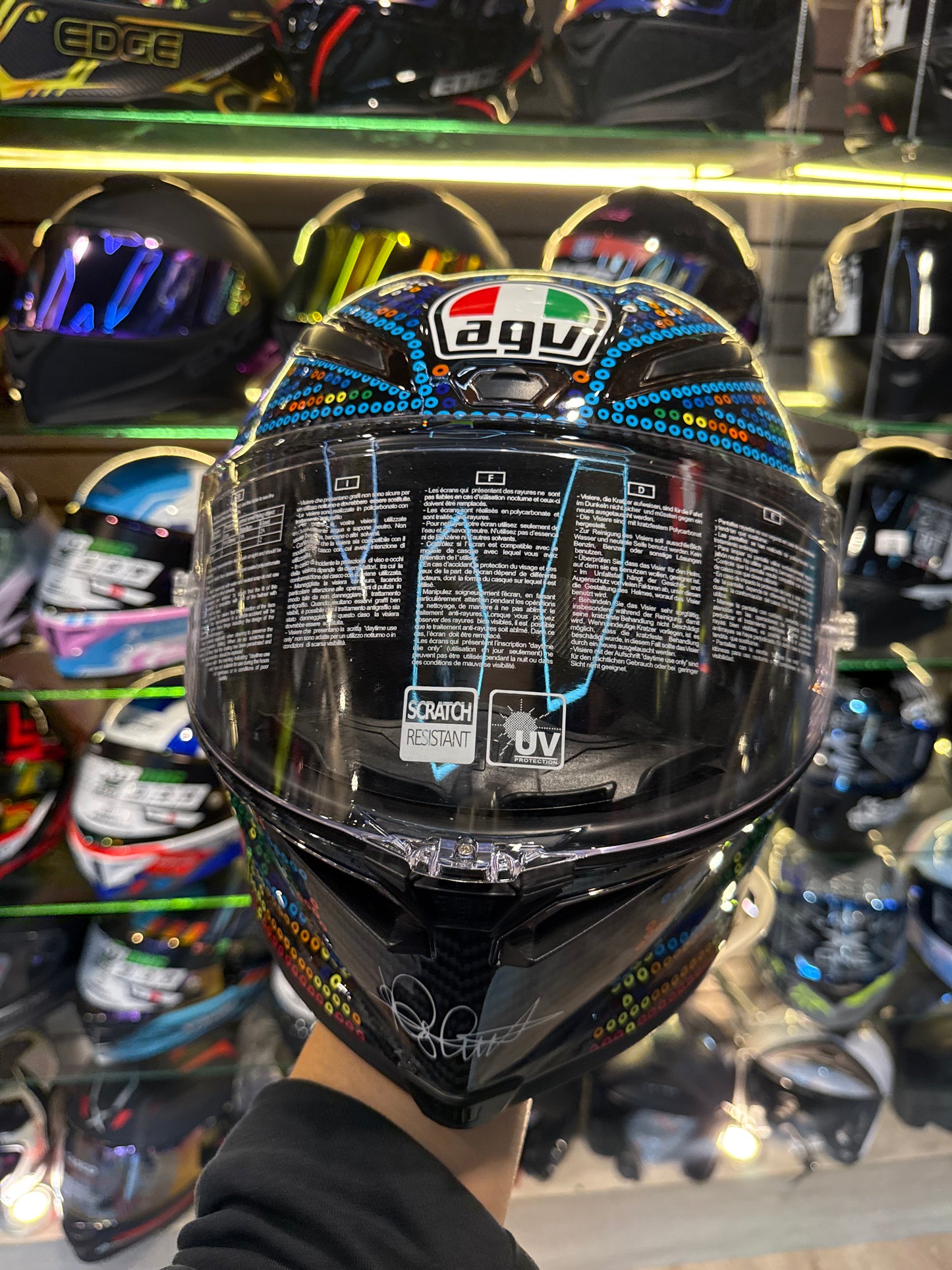 AGV PISTA RPL WINTER TEST 2018