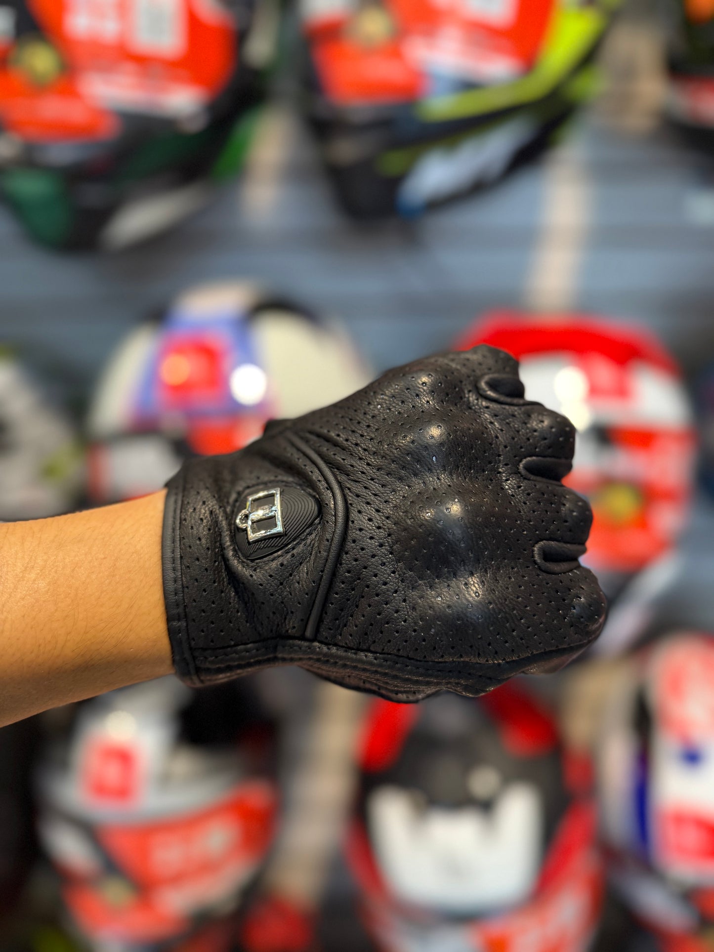 GUANTES DE CUERO ICON PERSUIT