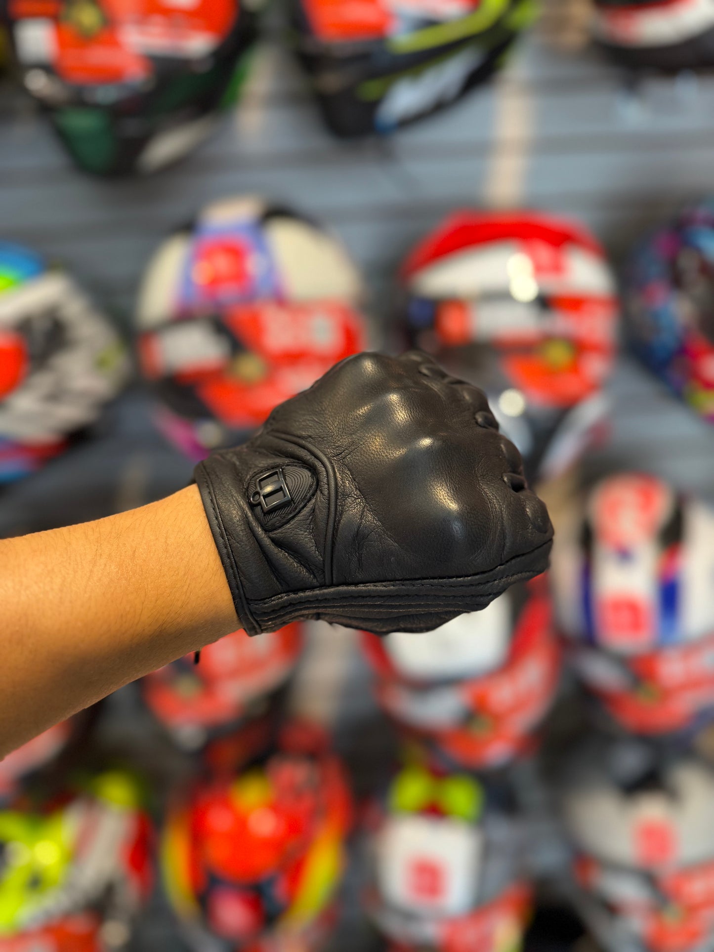 GUANTES DE CUERO ICON PERSUIT