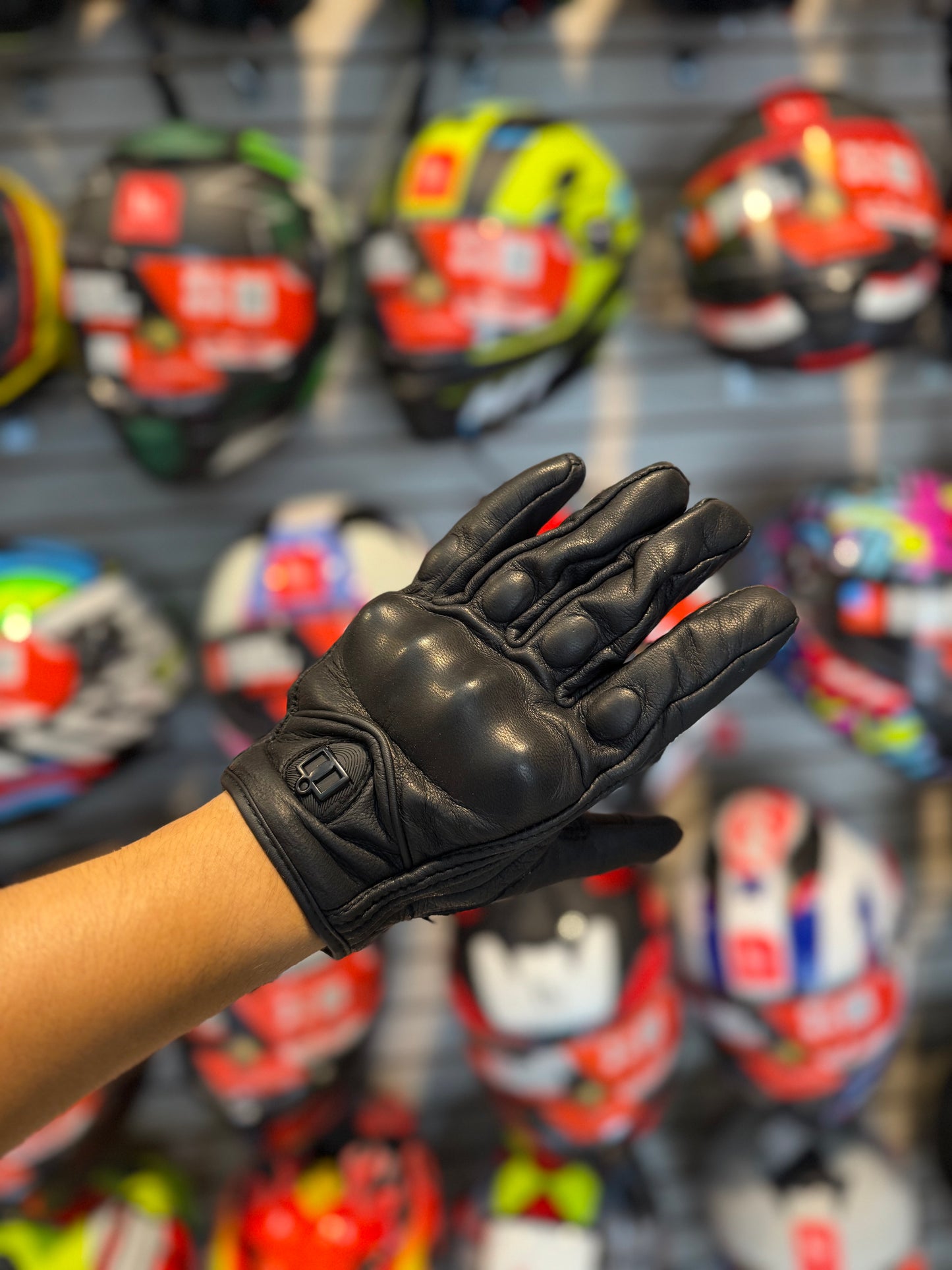 GUANTES DE CUERO ICON PERSUIT