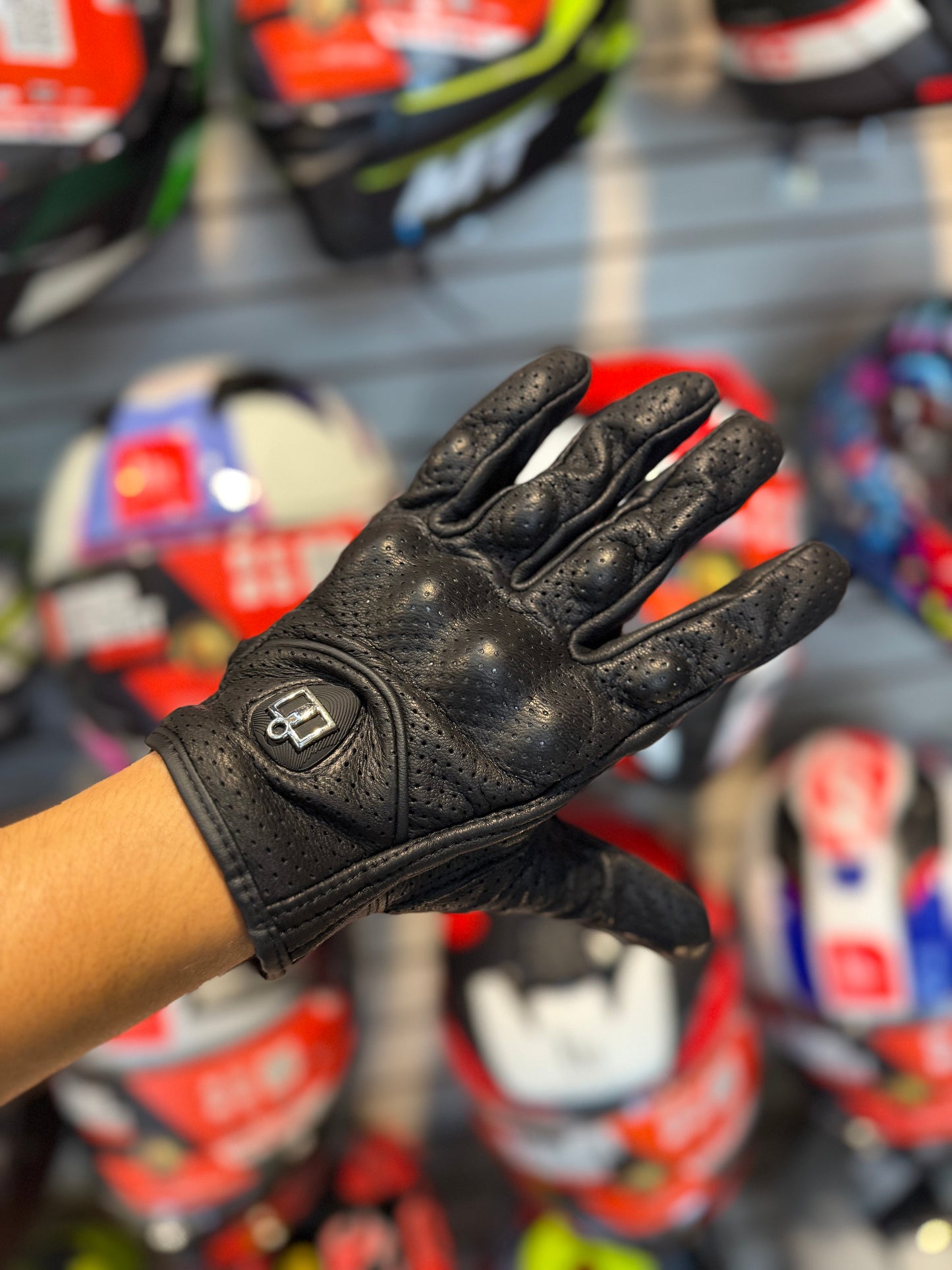 GUANTES DE CUERO ICON PERSUIT