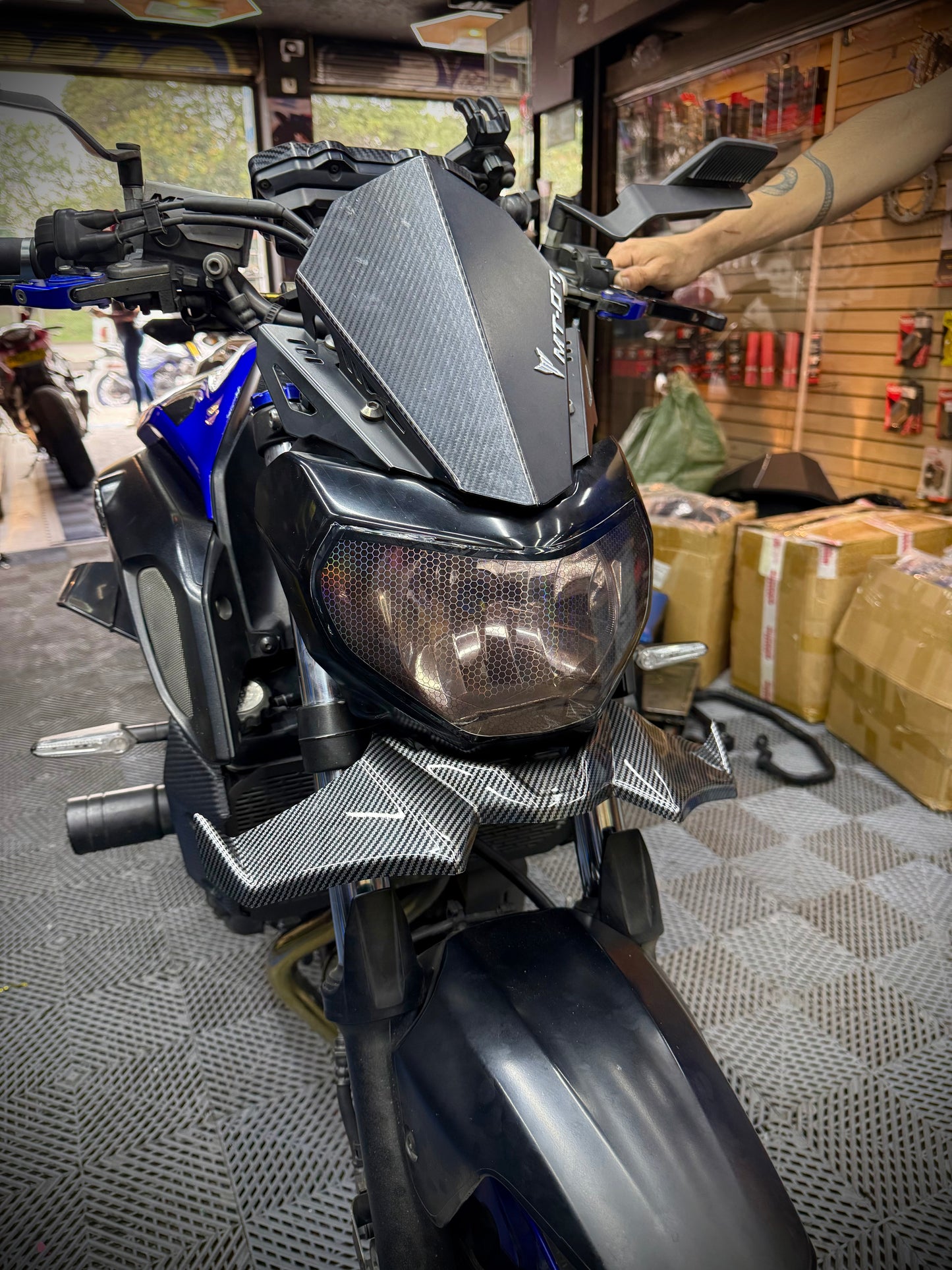 ALERÓN YAMAHA MT07 V1 - V2