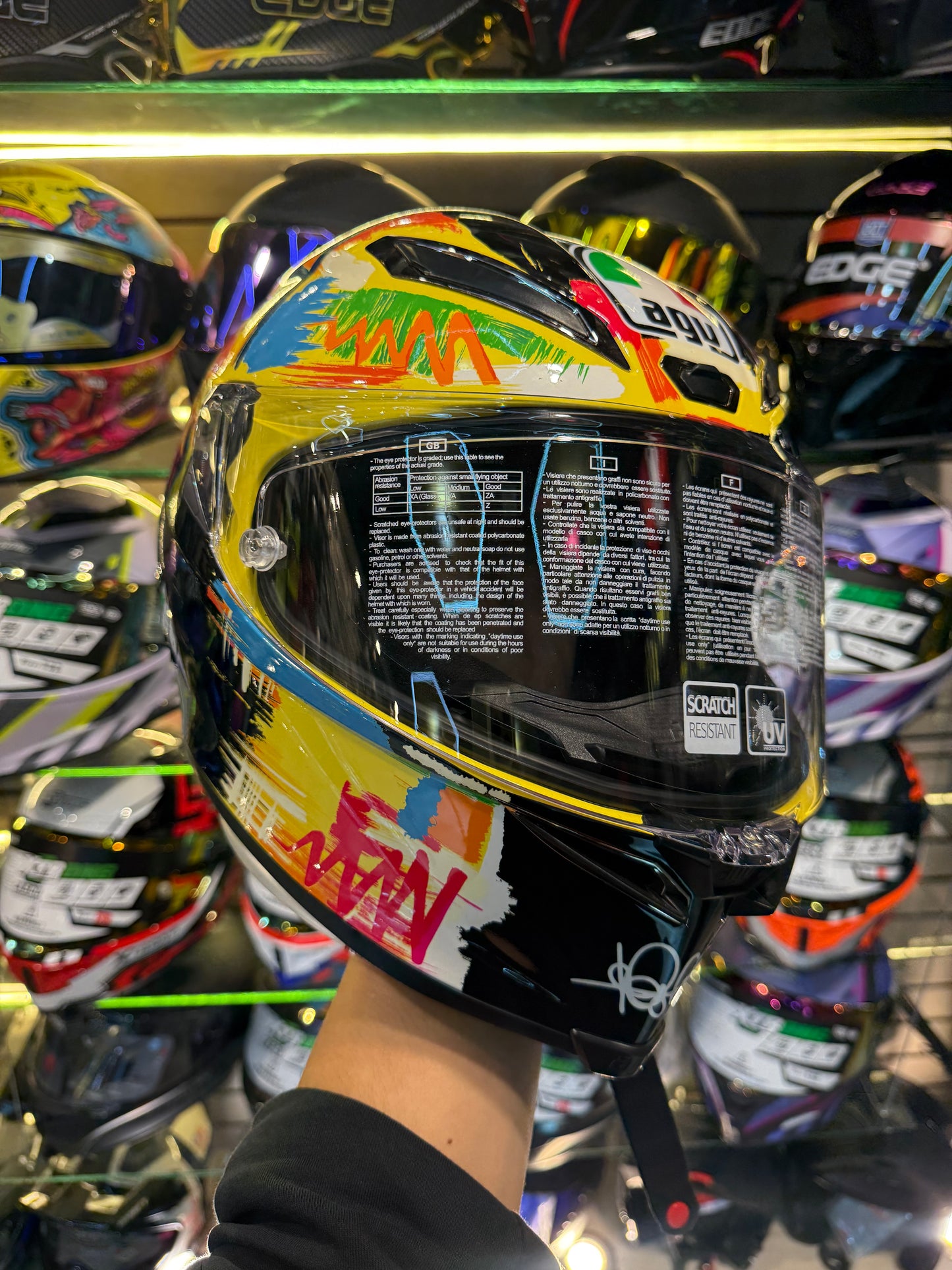 AGV PISTA RPL WINTER TEST 2019