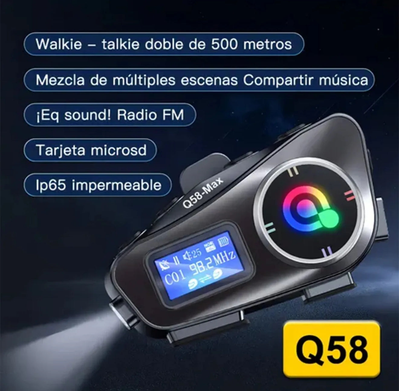 INTERCOMUNICADOR Q58 MAX
